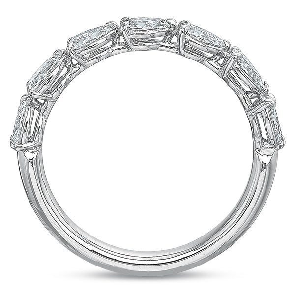 Petite Grande Aire Pear Diamond Anniversary Band