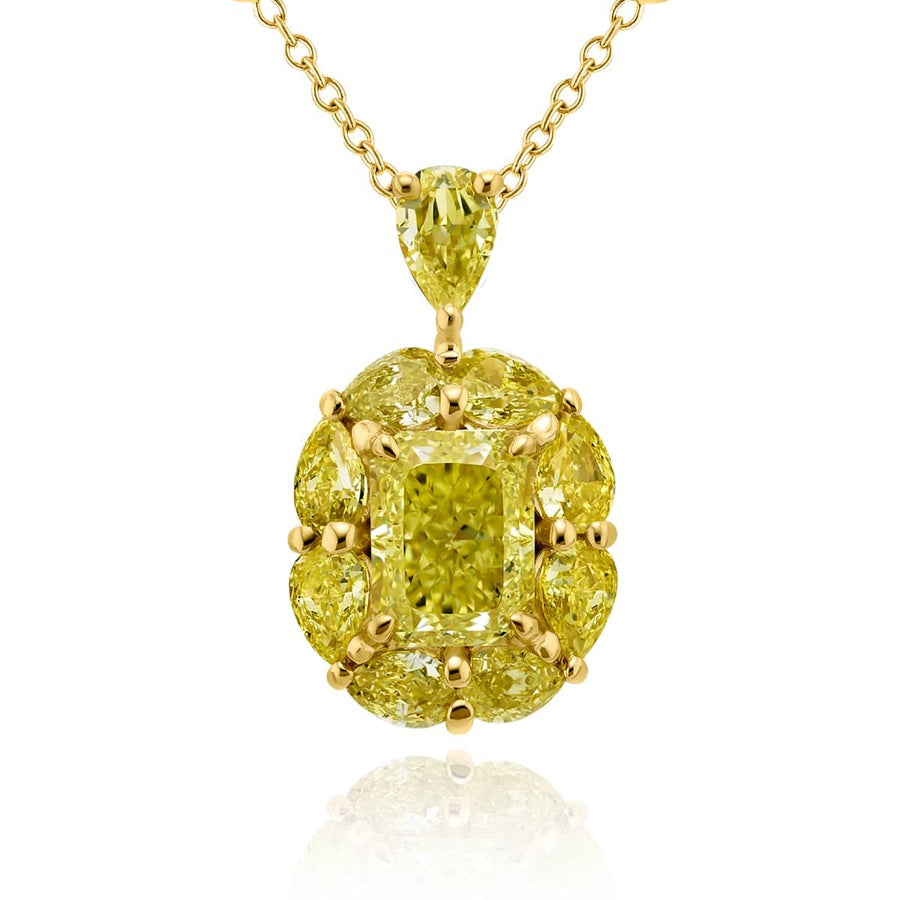 18K Yellow Gold Necklace 2474-035