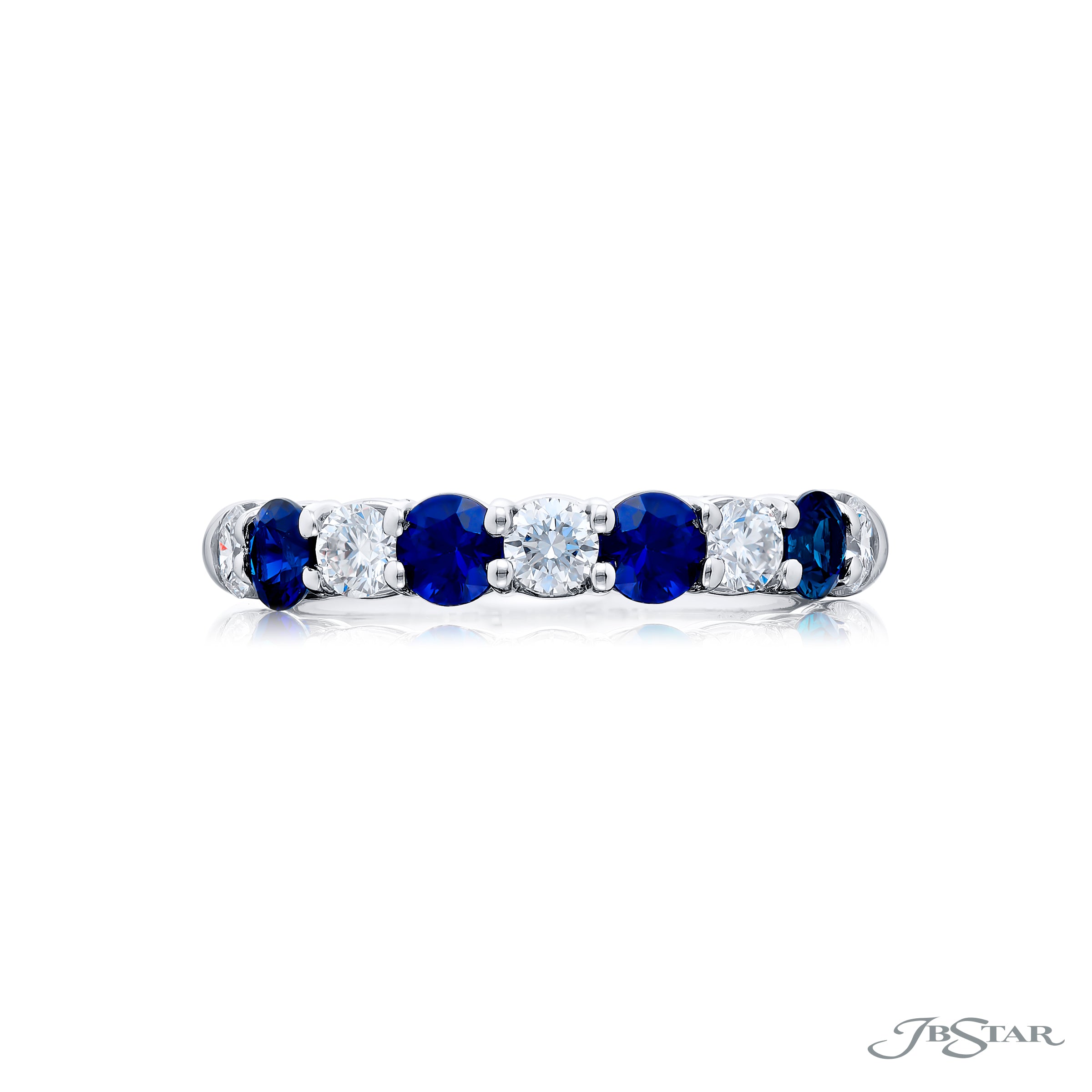 Sapphire and Diamond Band