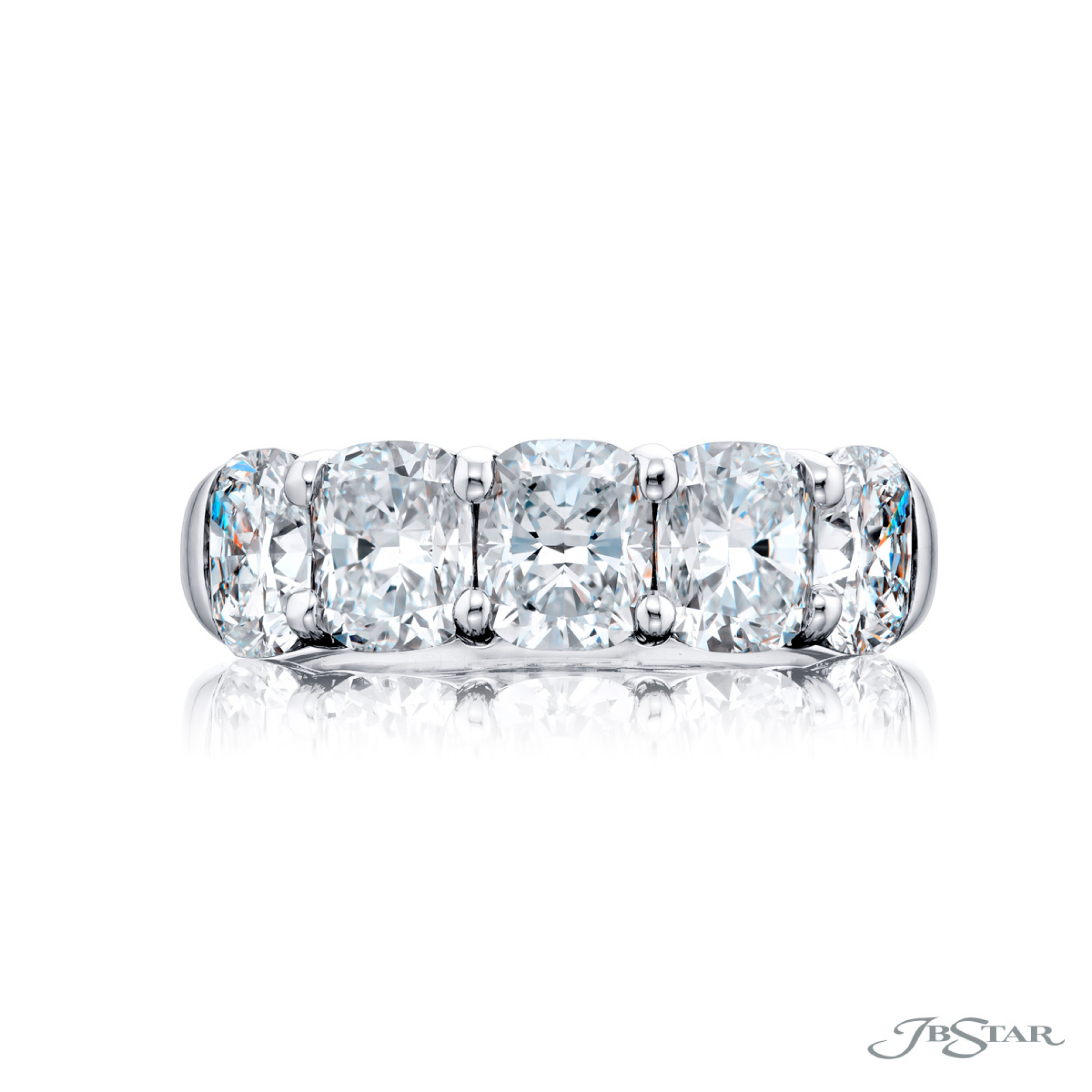 Cushion Diamond Half Band