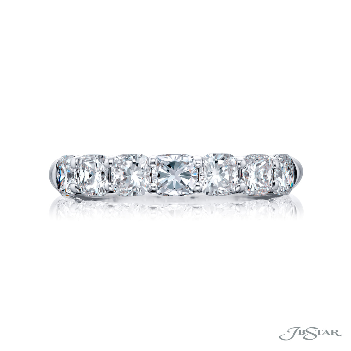 Cushion Cut Diamond Band