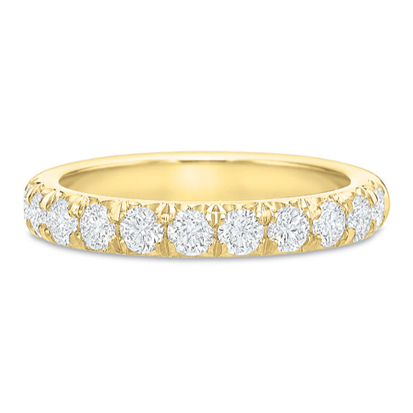 French Cut FlushFit Diamond Anniversary Band