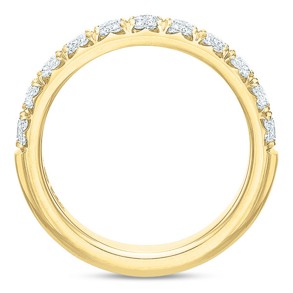 French Cut FlushFit Diamond Anniversary Band