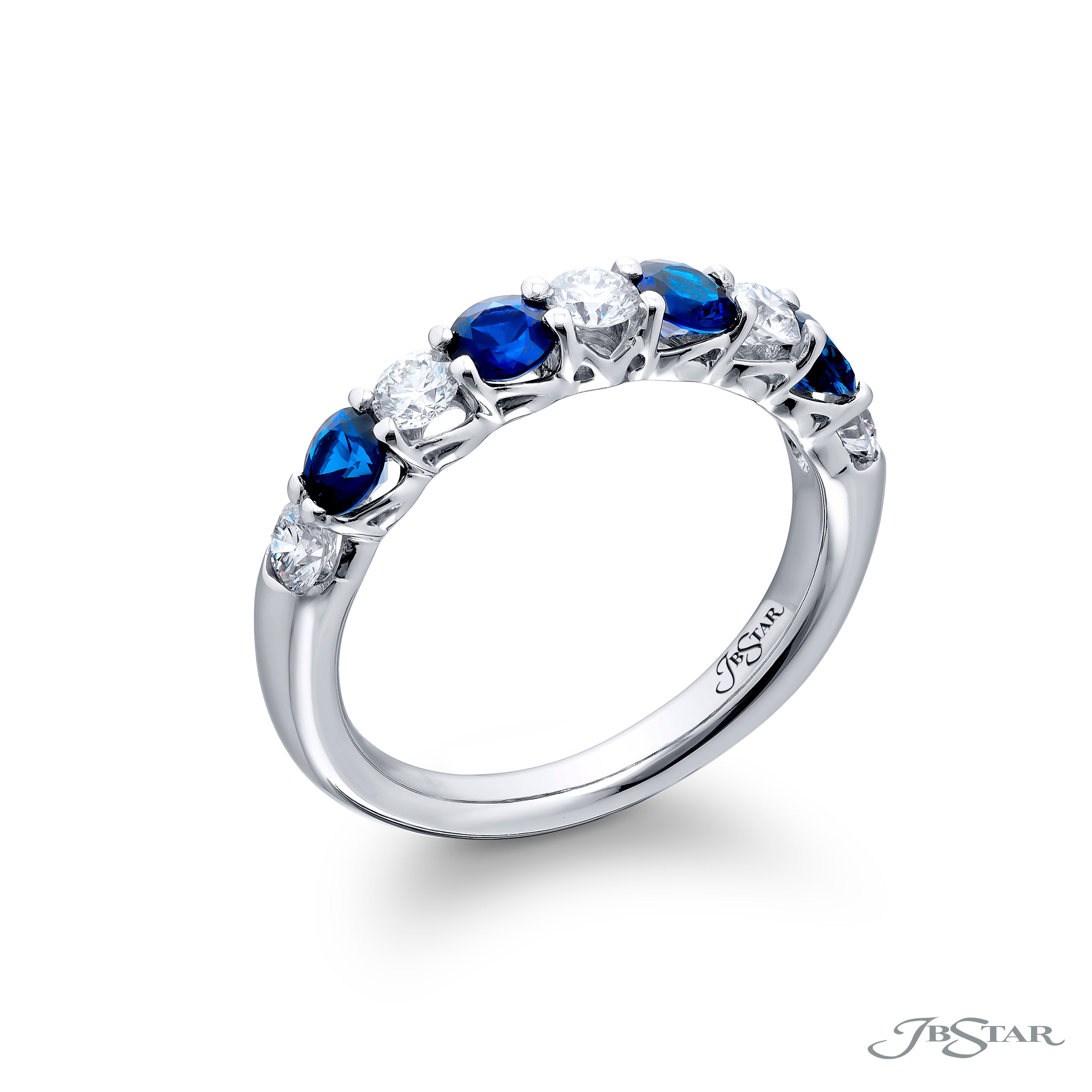 Sapphire and Diamond Band