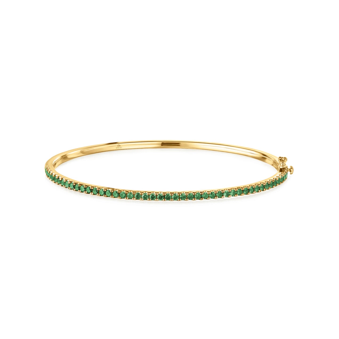 Stackable Bangle with Tsavorites