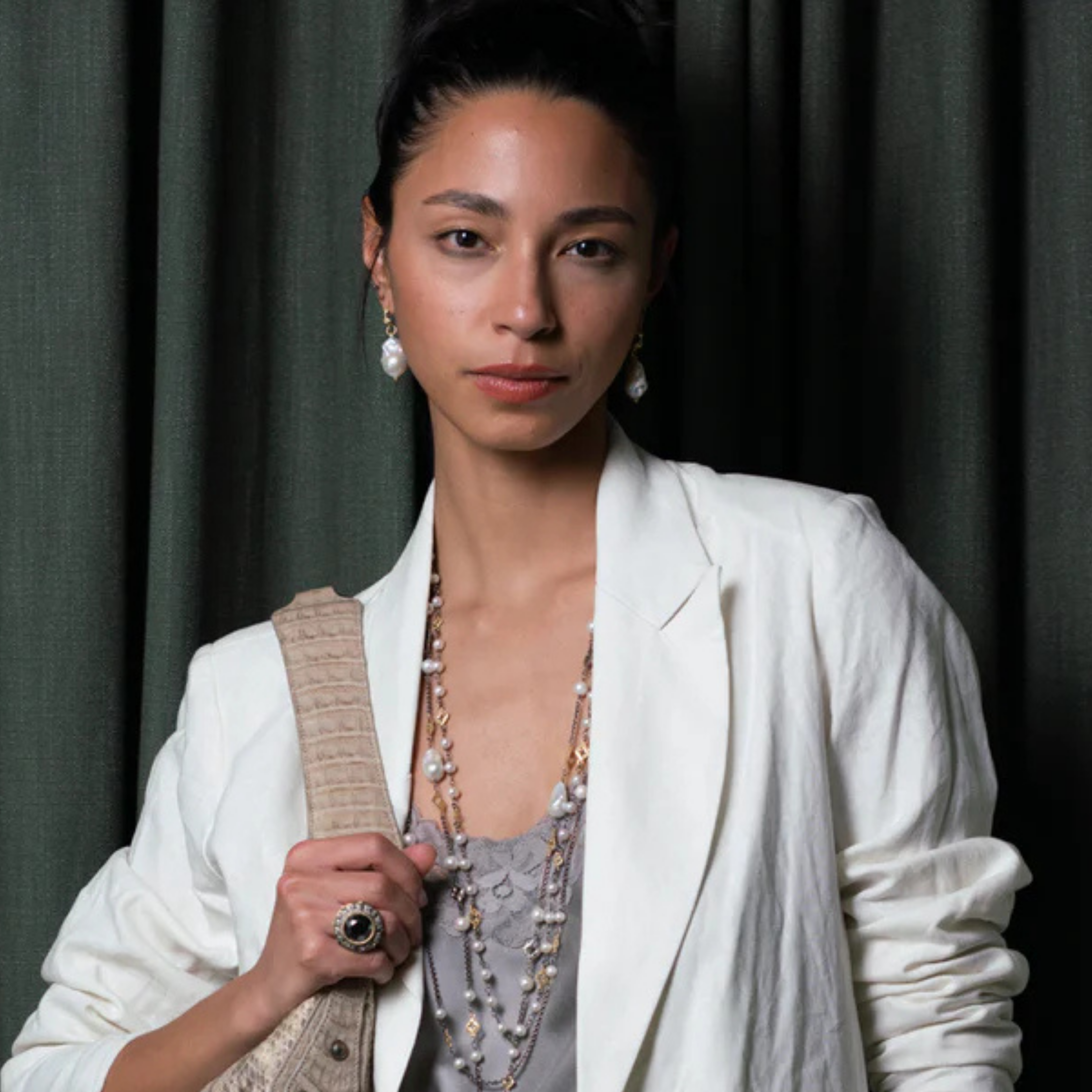 Baroque Pearl Drop Earrings