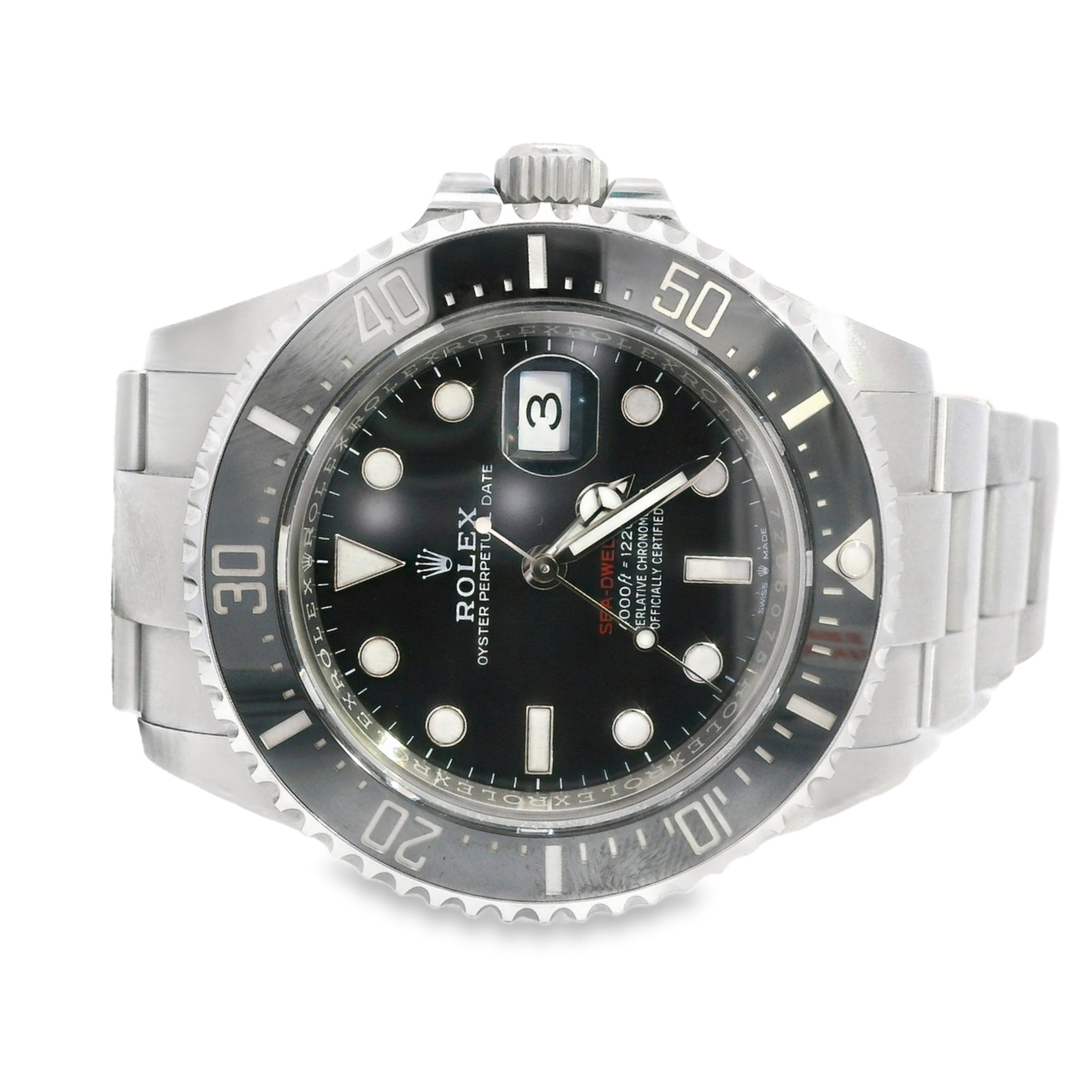 Rolex Sea-Dweller 50th Anniversary Red Text 43mm Stainless Steel Watch (126600)