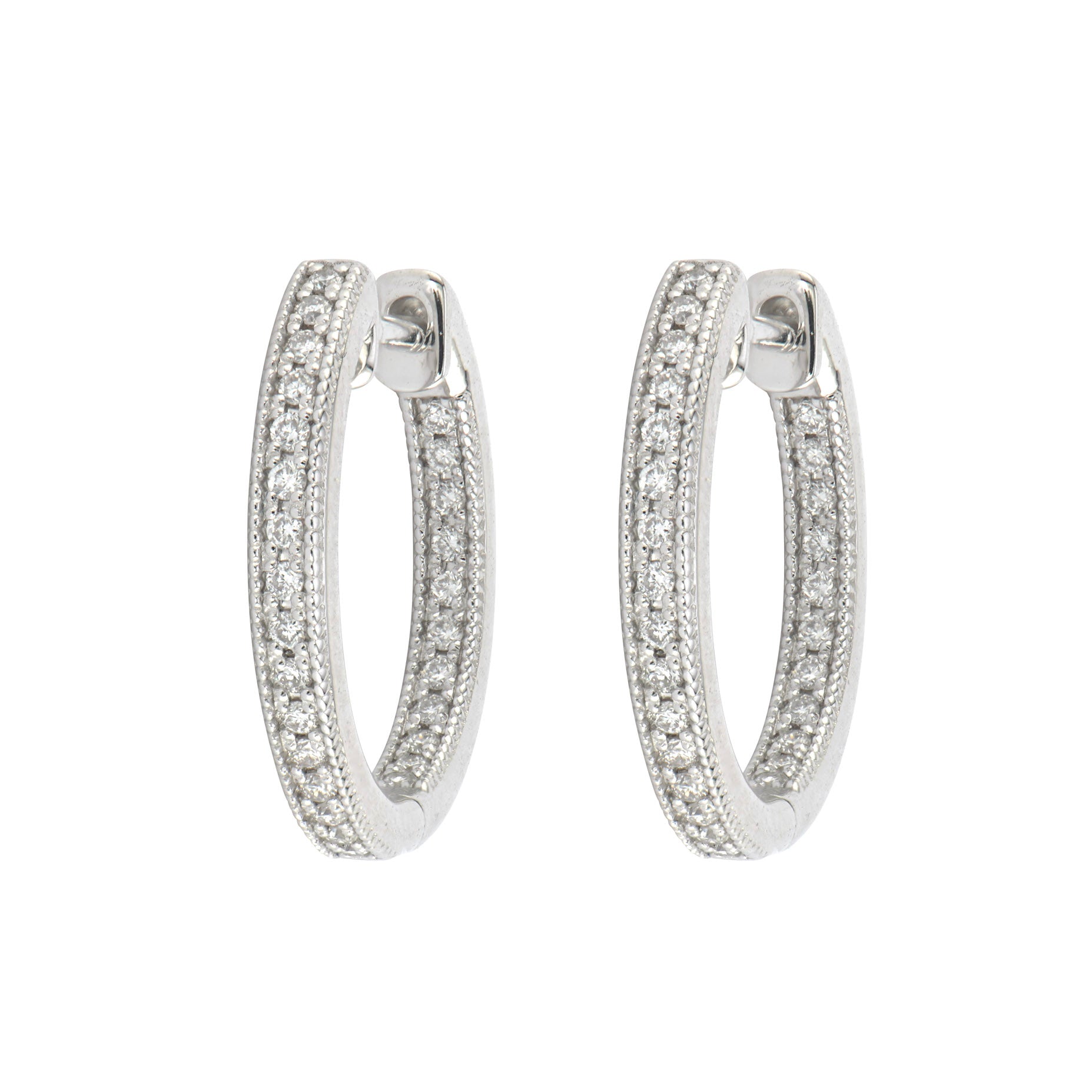 New Camelia Hoop Earrings