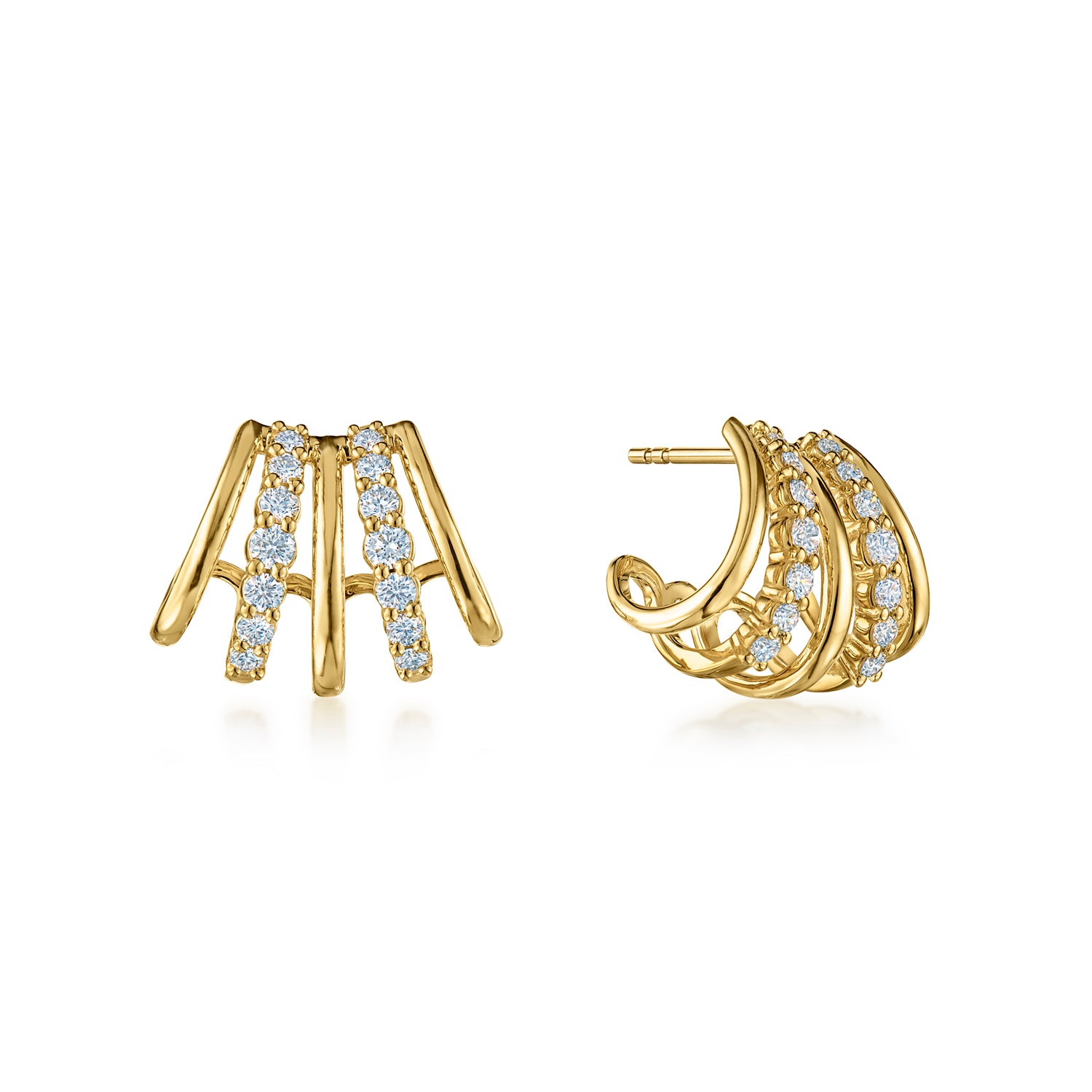 Alternating Lyric Earrings