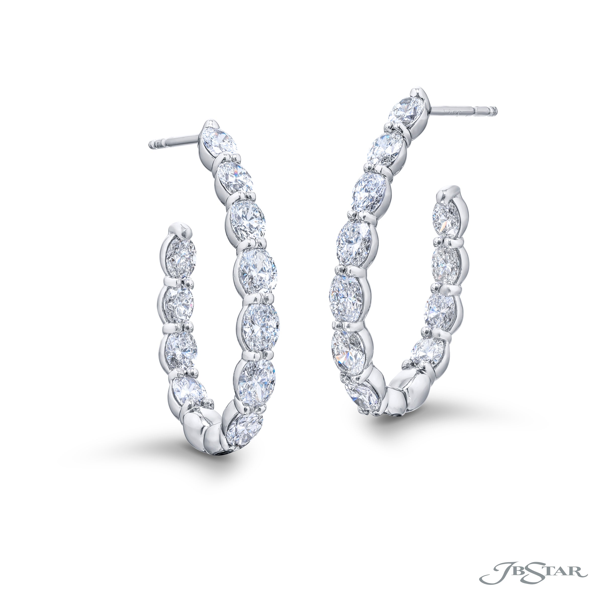 Diamond Hoop Earring