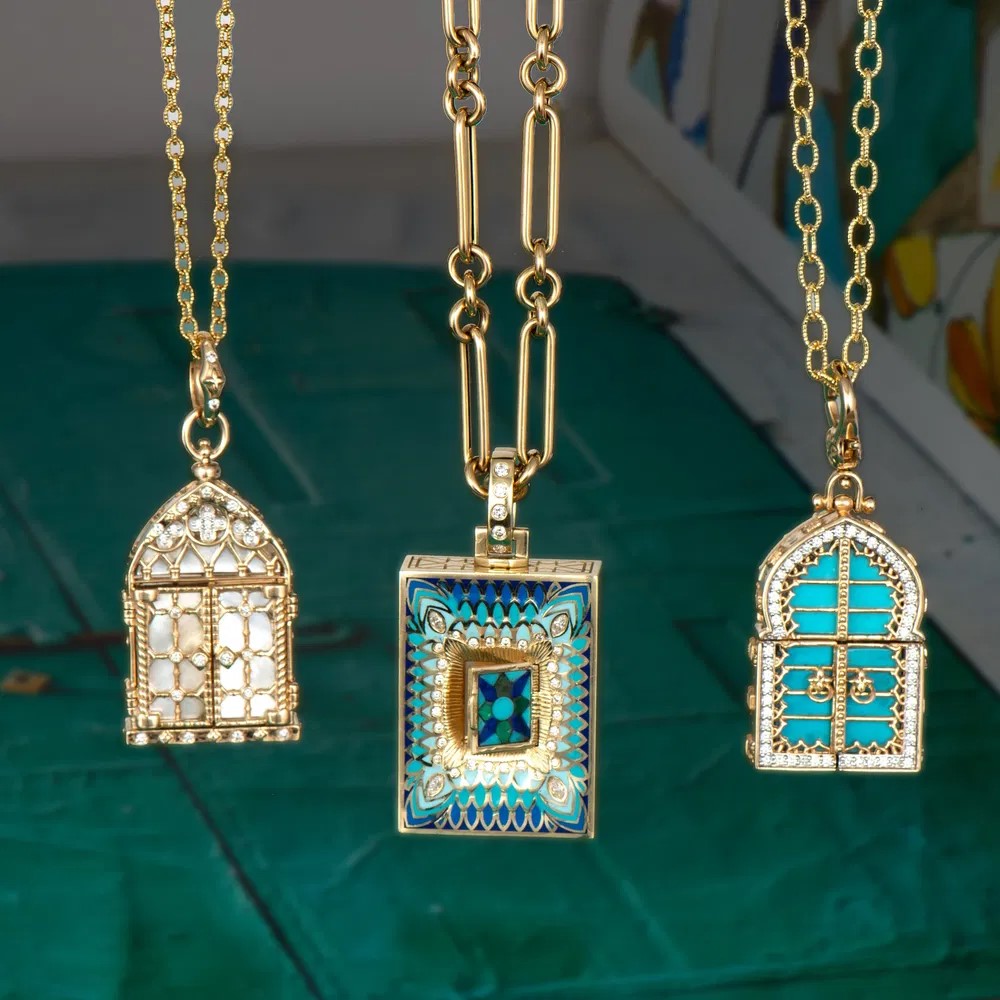 Venetian Stained Glass Door