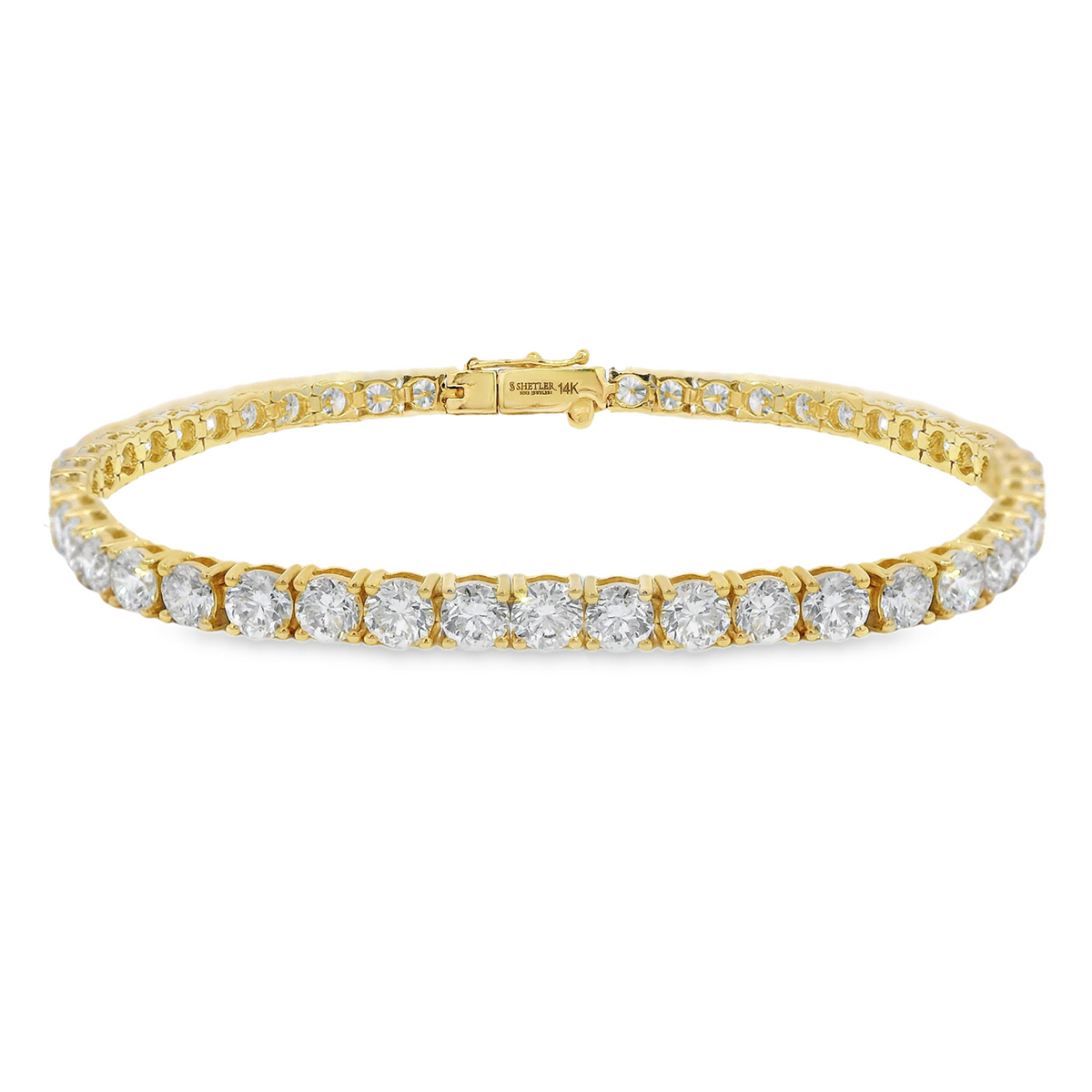 10.00ctw Round Diamond Tennis Bracelet