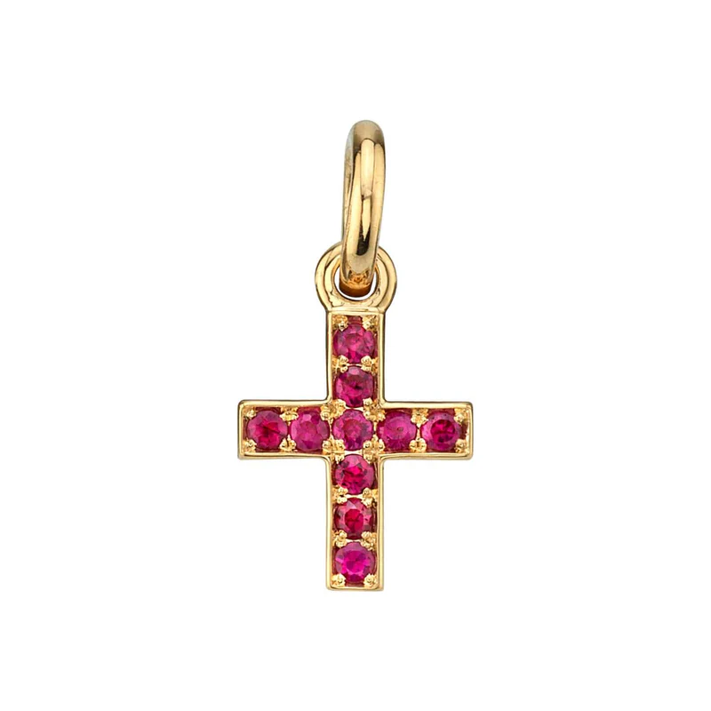 Carmela Mini Ruby Cross
