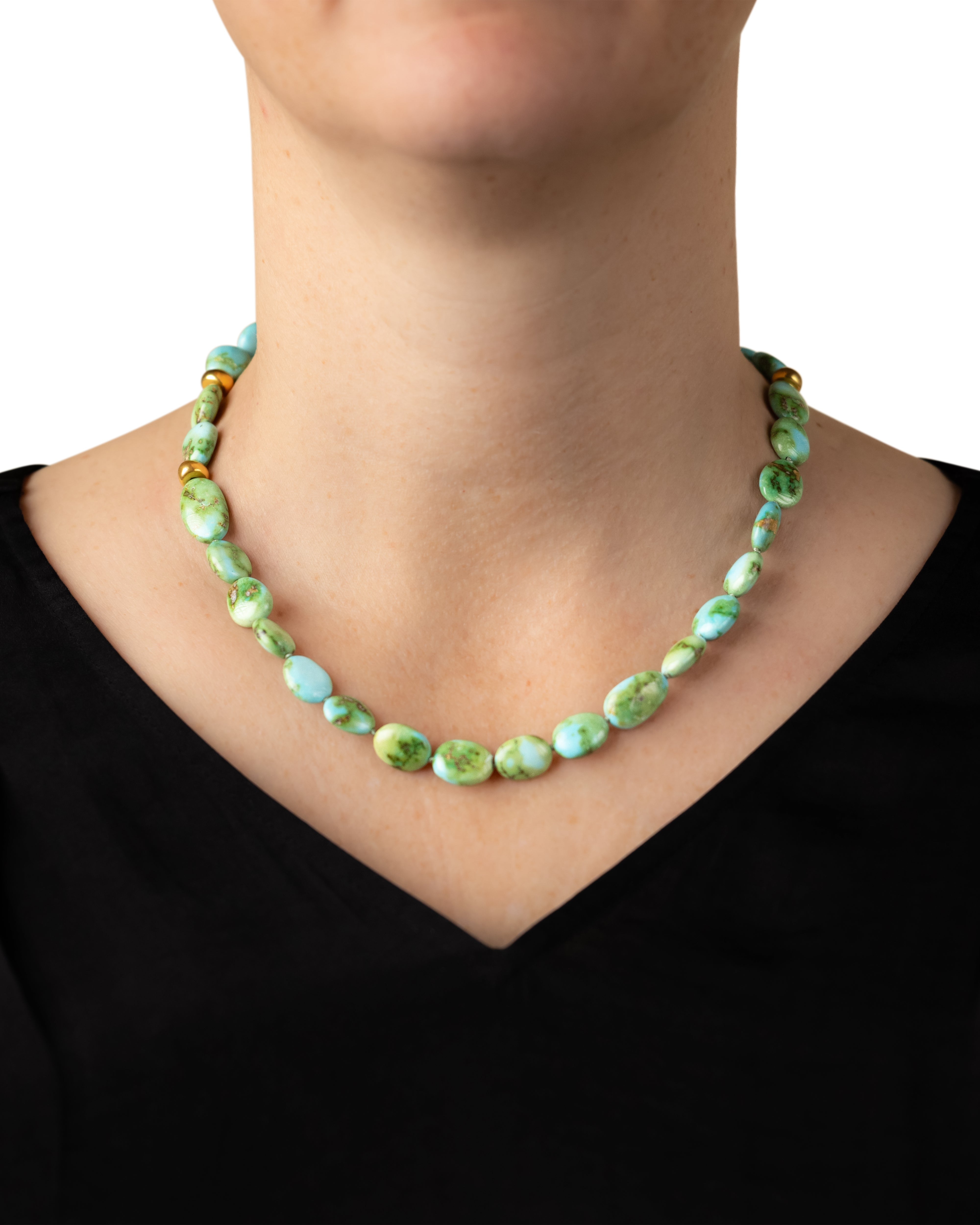 Sonoran Turquoise Bead Necklace