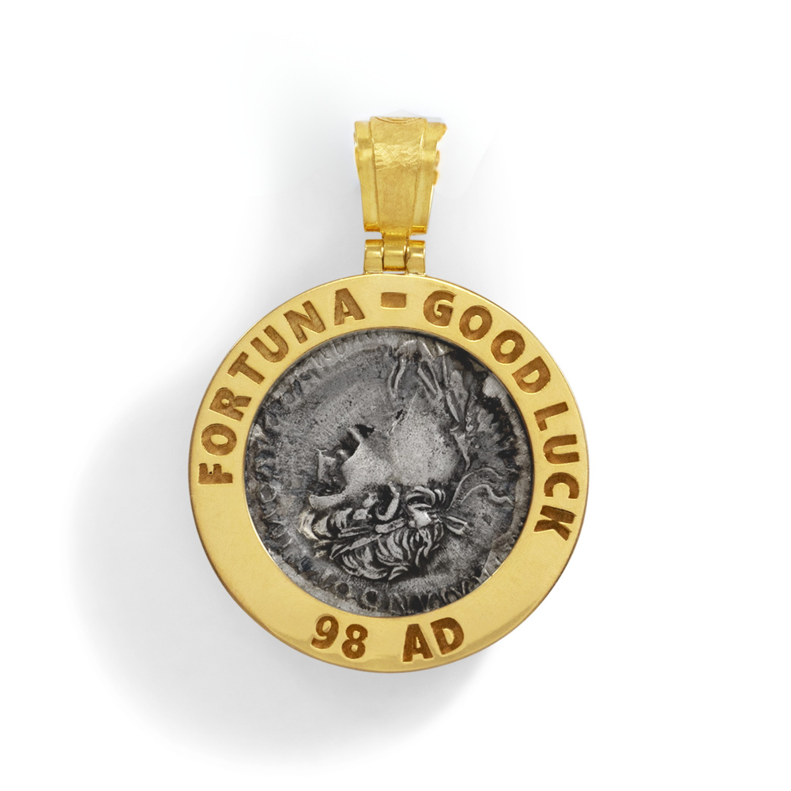 Fortuna "Gods & Heroes" Coin Pendant