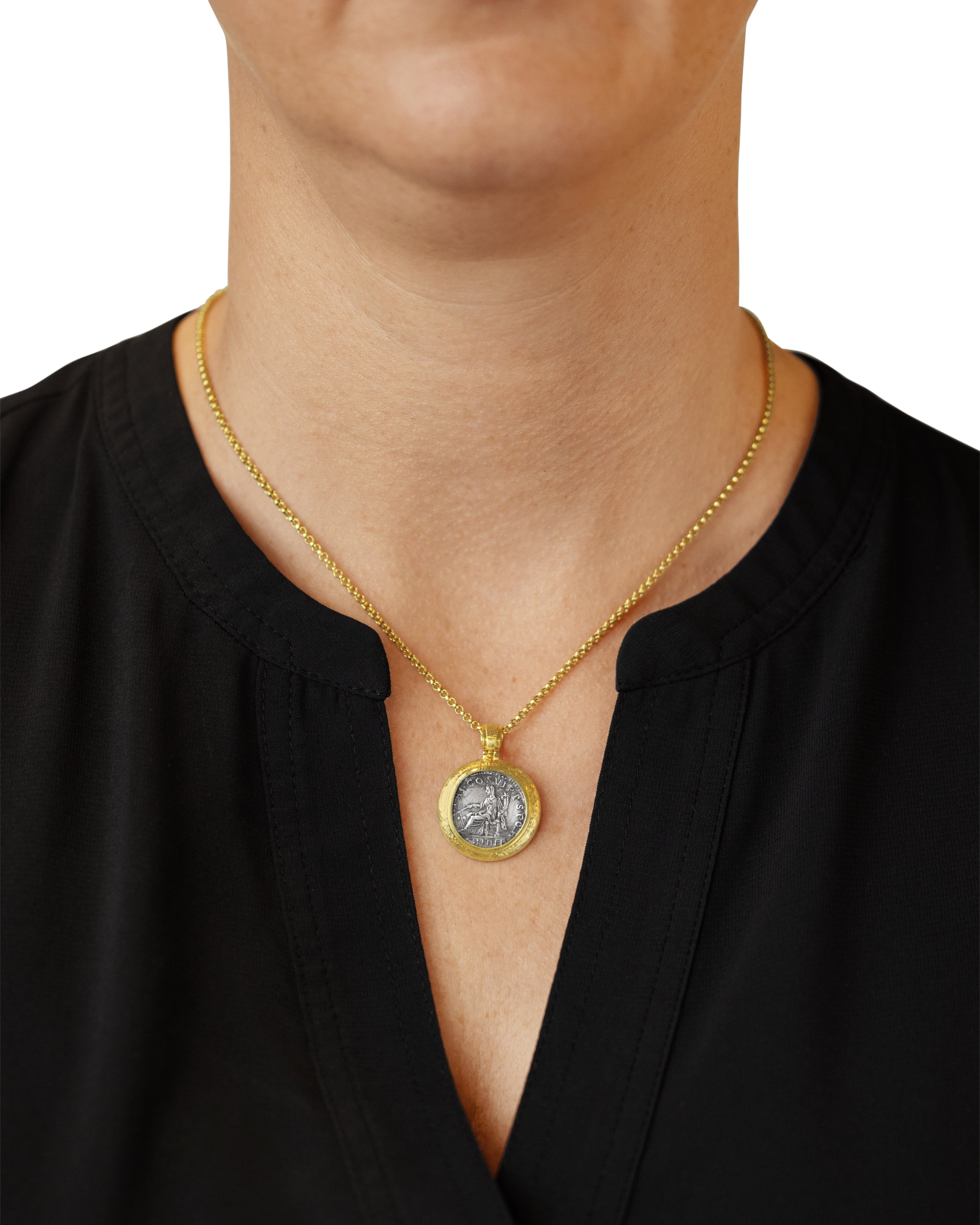 Fortuna "Gods & Heroes" Coin Pendant