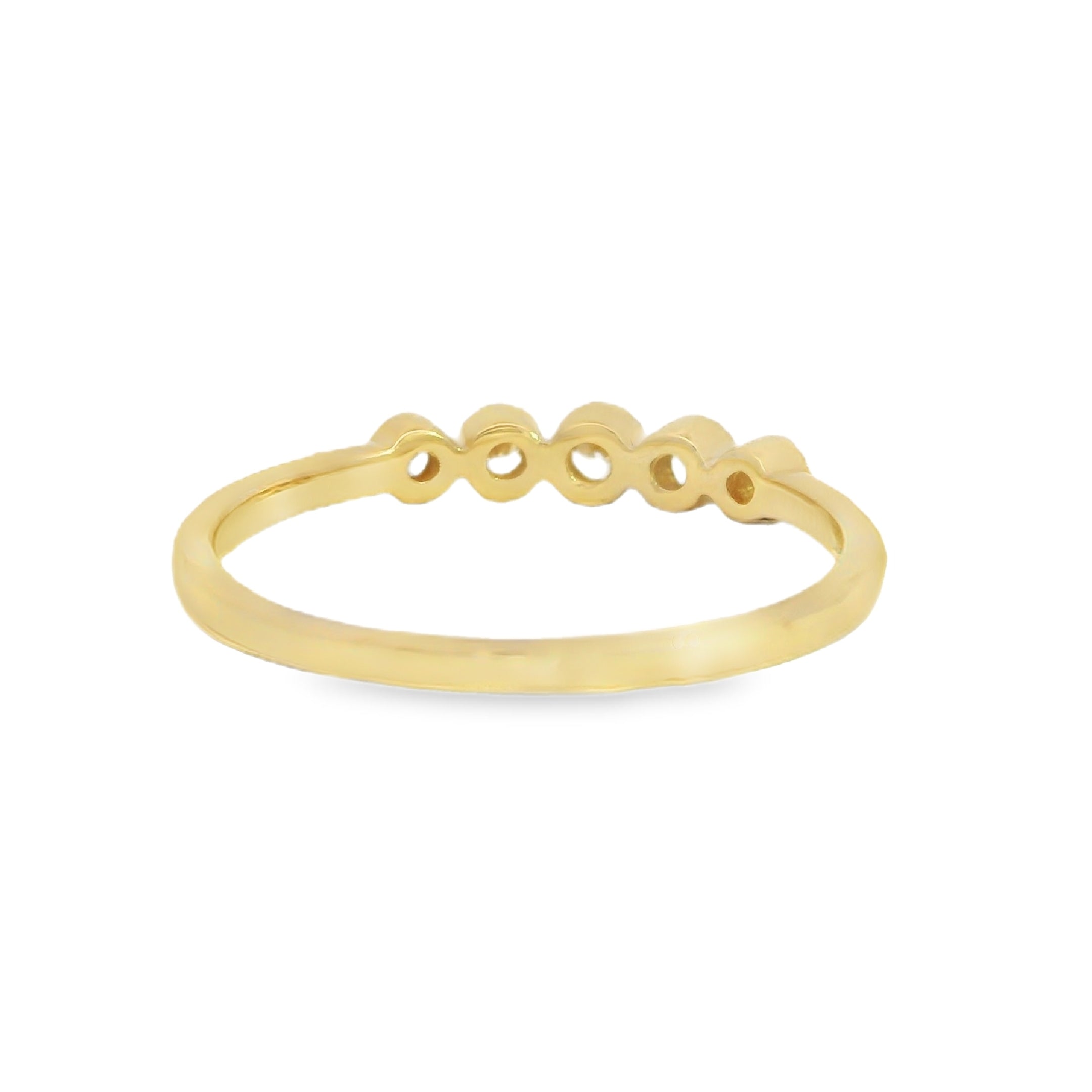 Milgrain Bezel Diamond Band