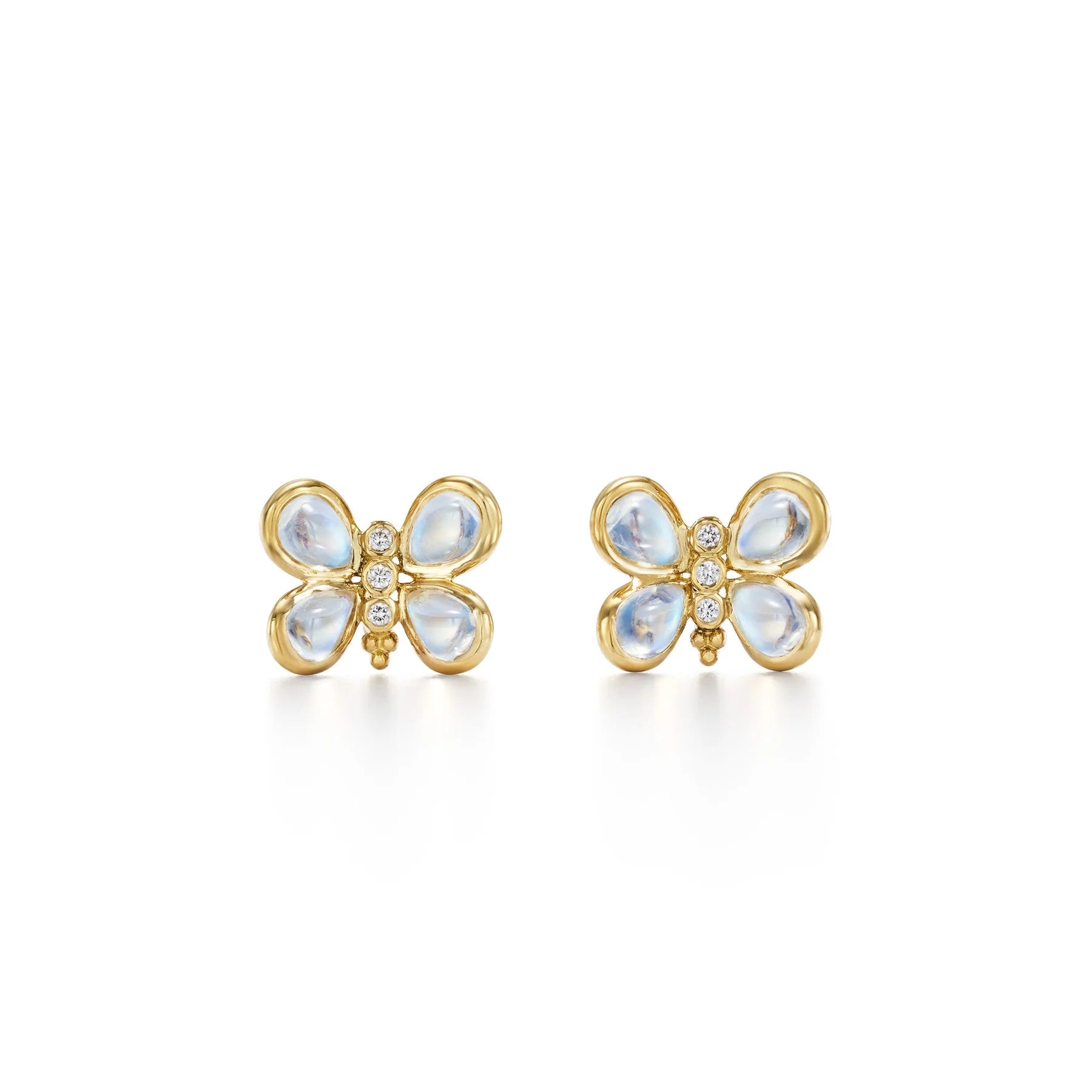Piccola Luna Butterfly Post Earrings