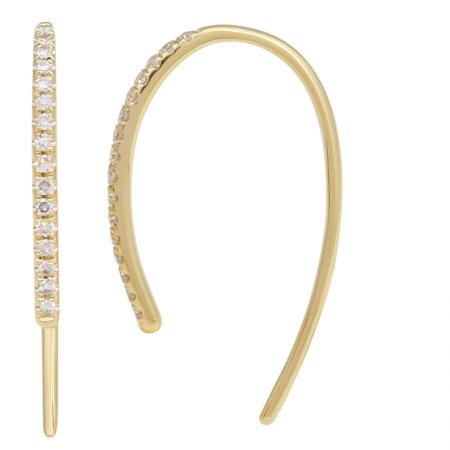 Diamond Threader Earrings