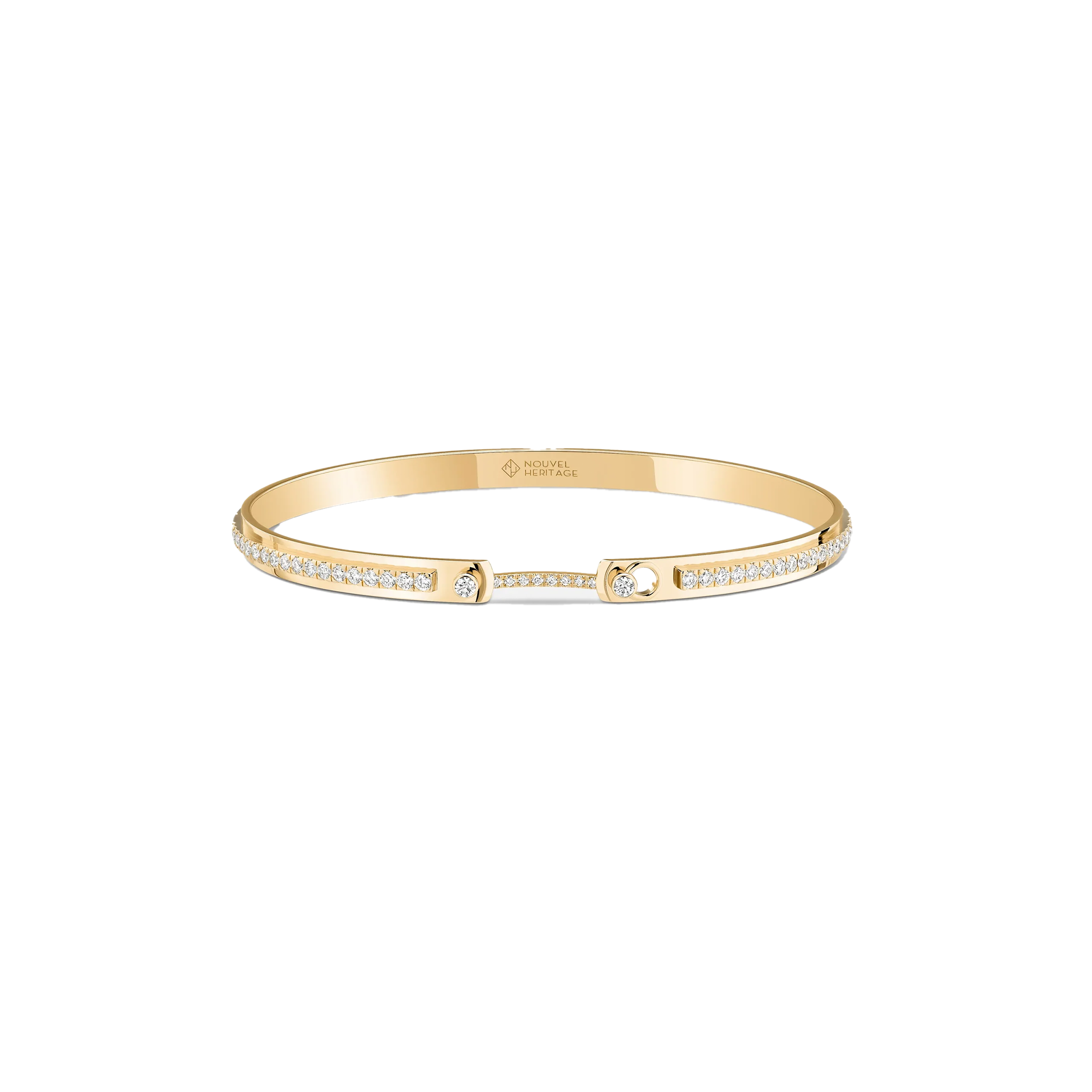 Tuxedo Diamond Mood Bangle
