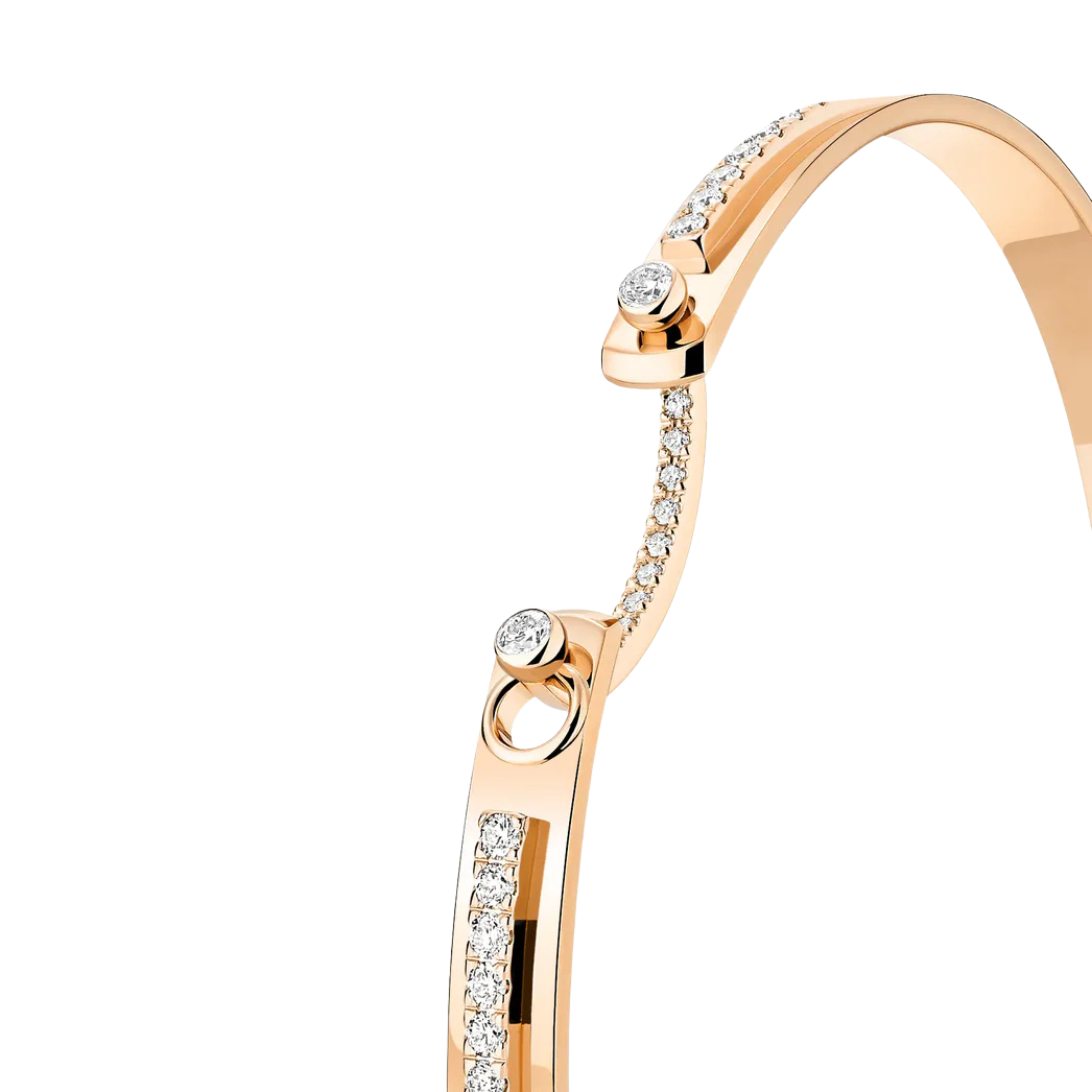 Tuxedo Diamond Mood Bangle