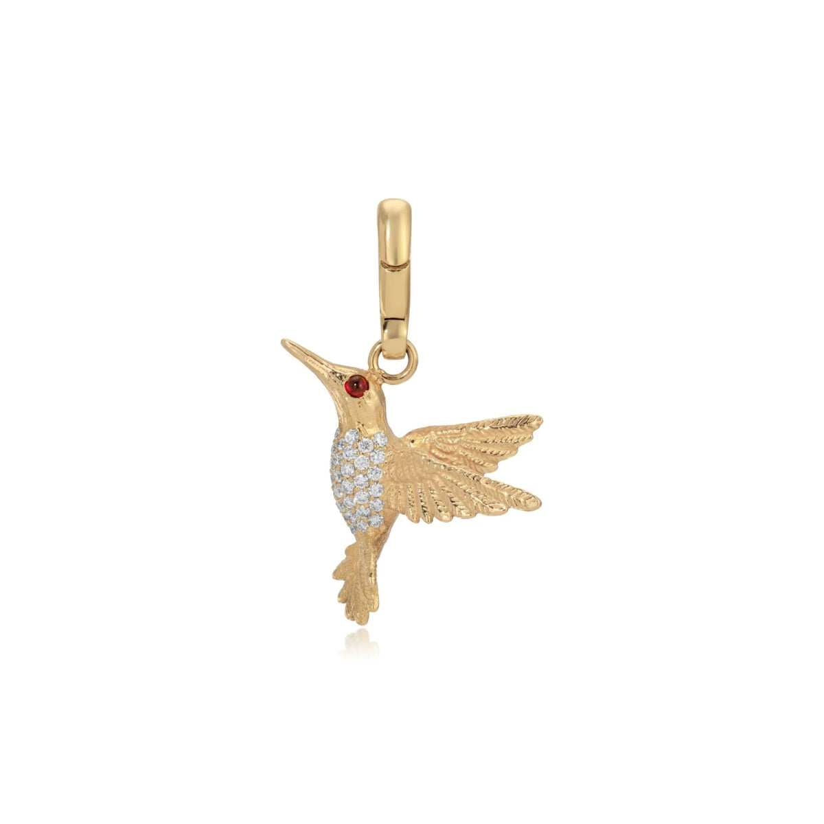 Hummingbird Charm