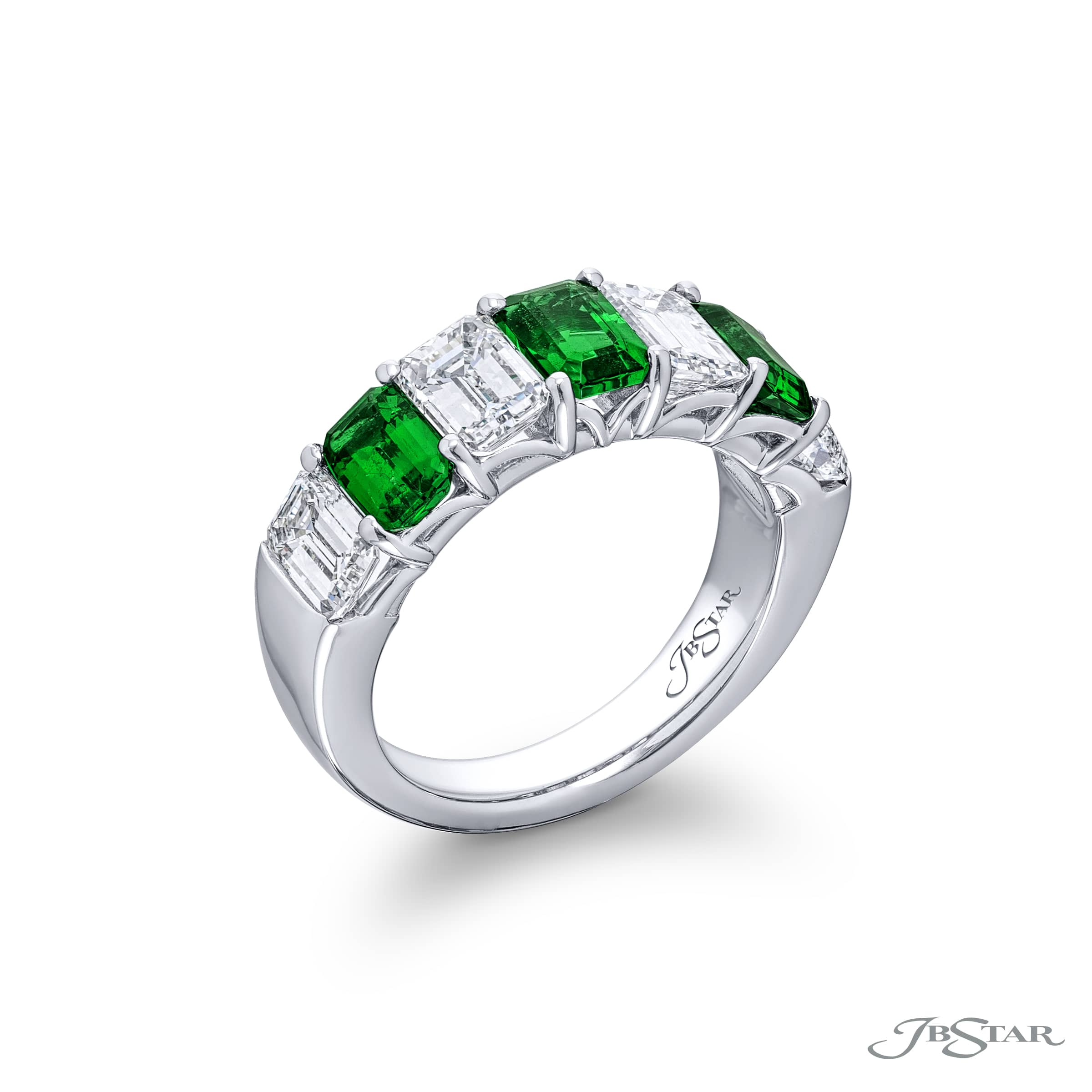 Emerald and Diamond Band