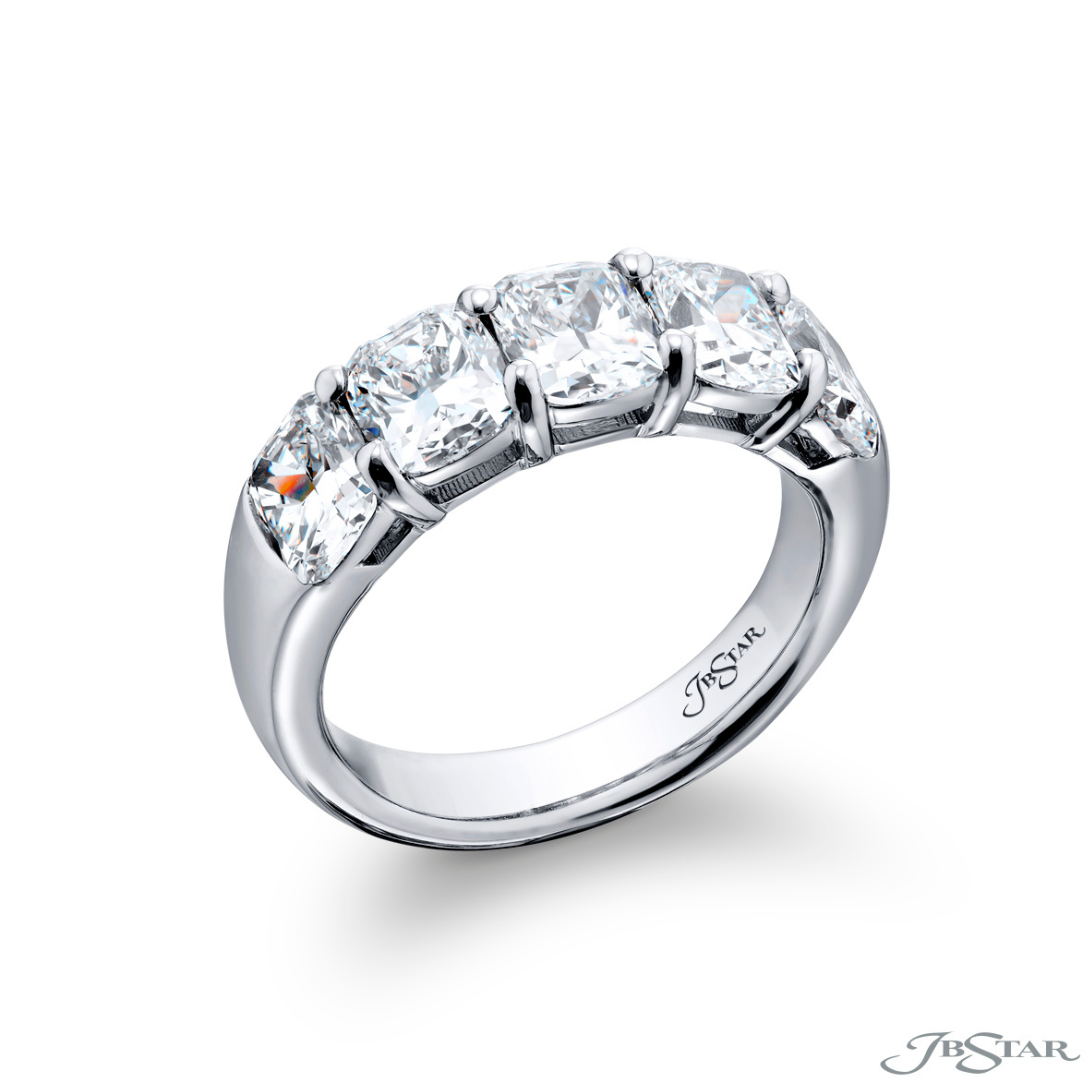 Cushion Diamond Half Band