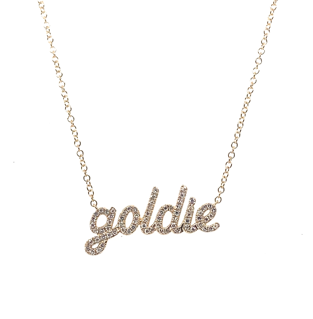 "Goldie" Diamond Necklace