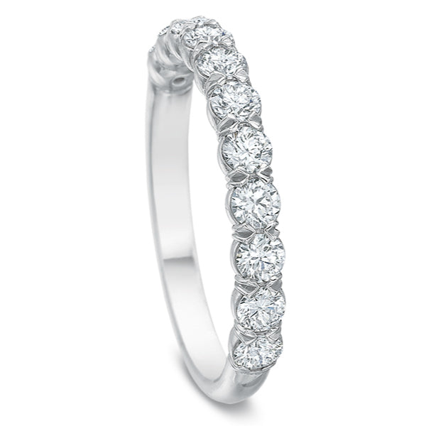 Silk Prong Diamond Anniversary Band