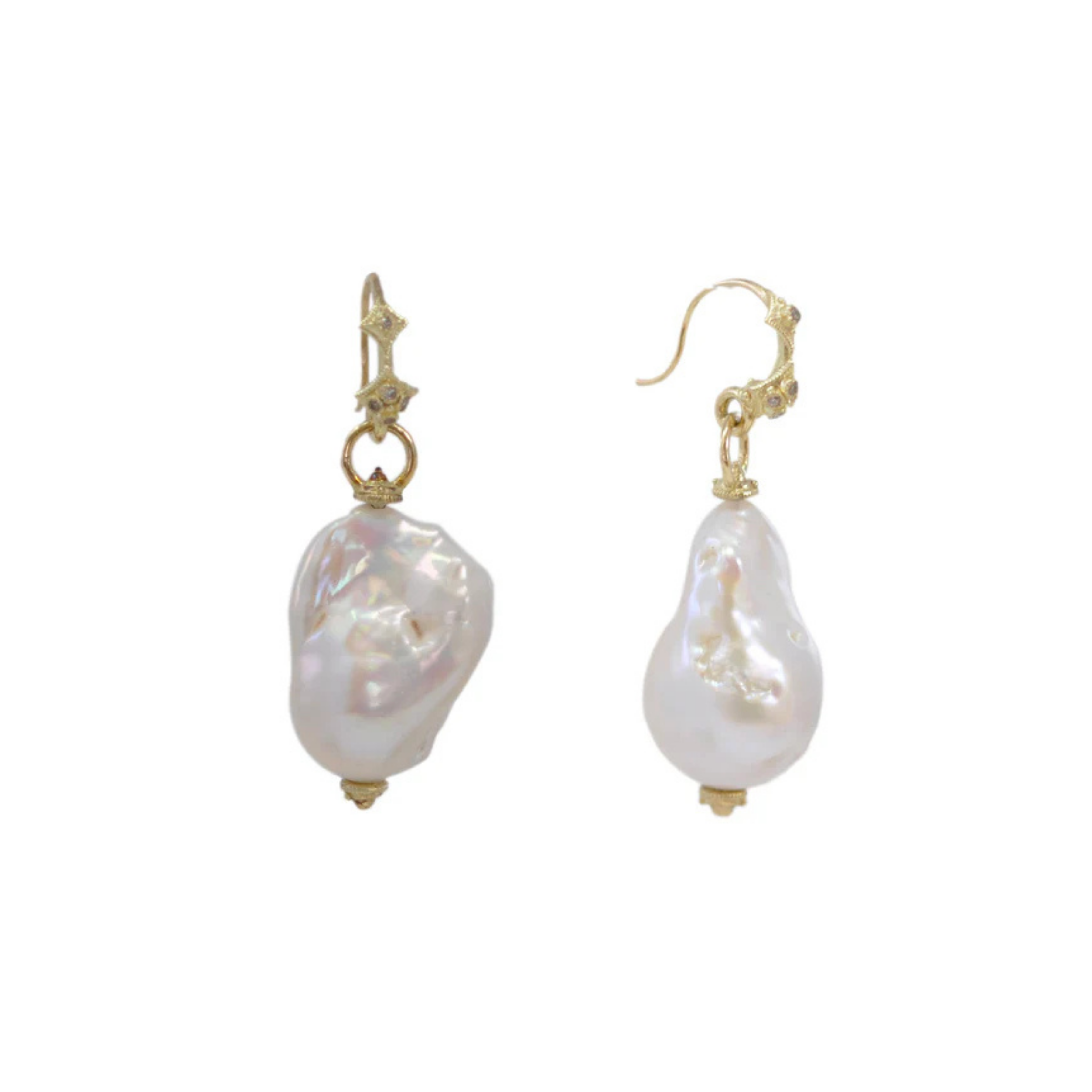 Baroque Pearl Drop Earrings