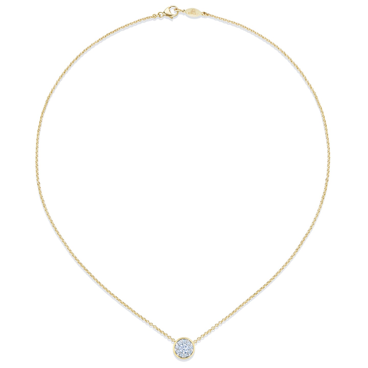 Sunburst Pendant with Diamonds