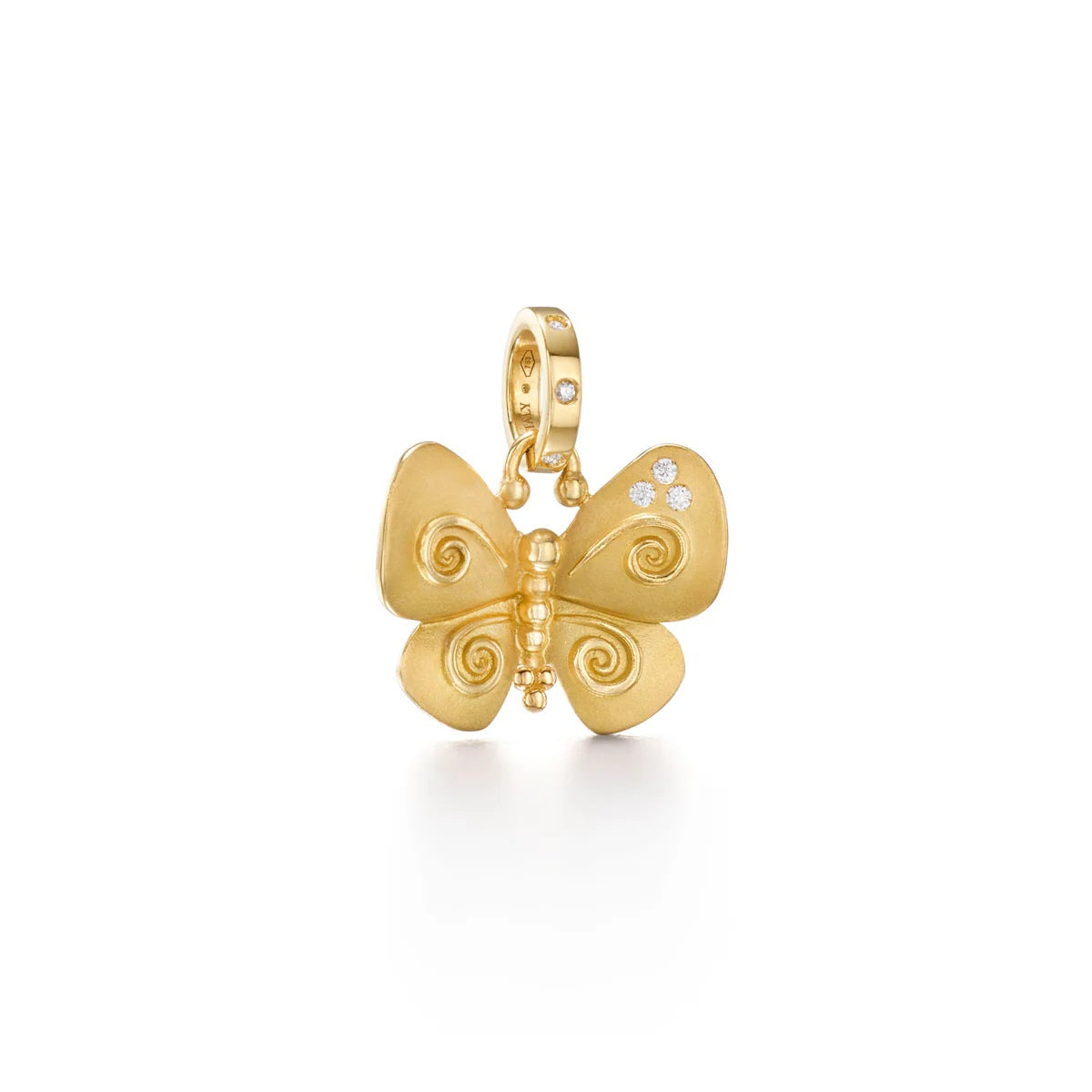 Golden Butterfly Pendant