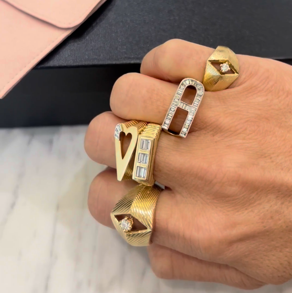 Grandsize Heart Ring