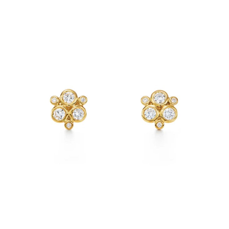Diamond Trio Earrings