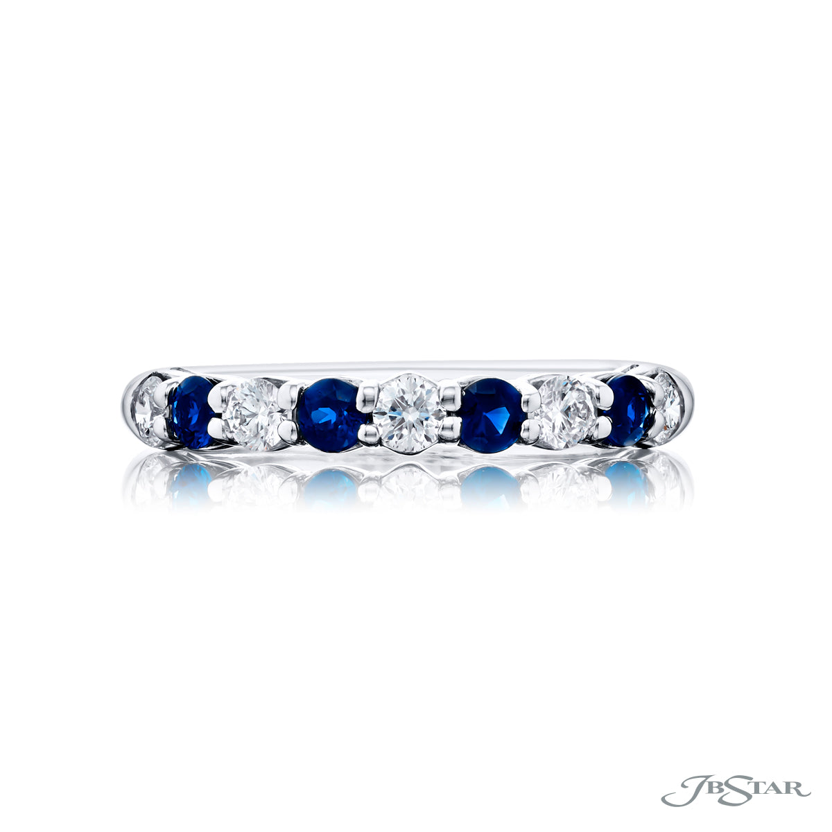 Round and Sapphire Band