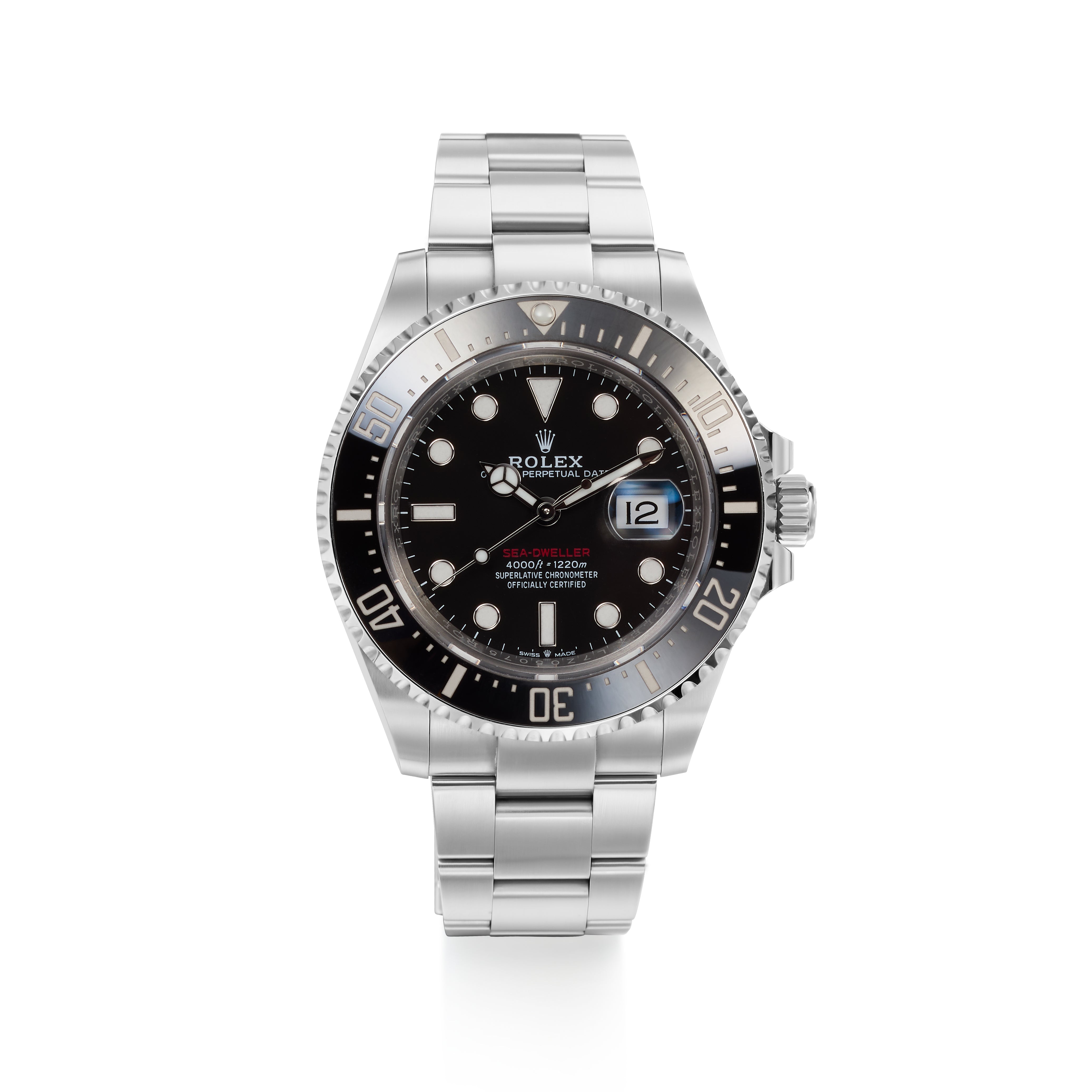 Rolex Sea-Dweller 50th Anniversary Red Text 43mm Stainless Steel Watch (126600)