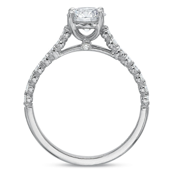 New Aire Silk Prong Solitaire Mounting