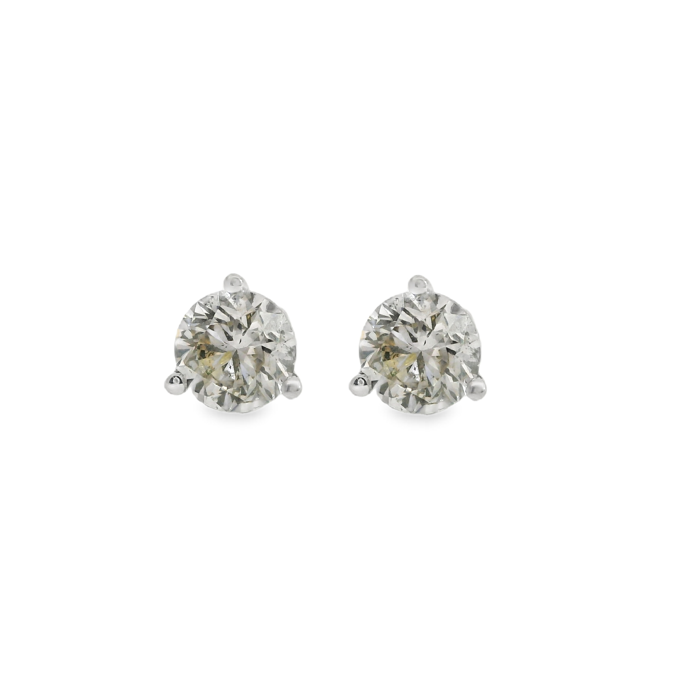 1.00ctw Round Diamond Stud Earrings
