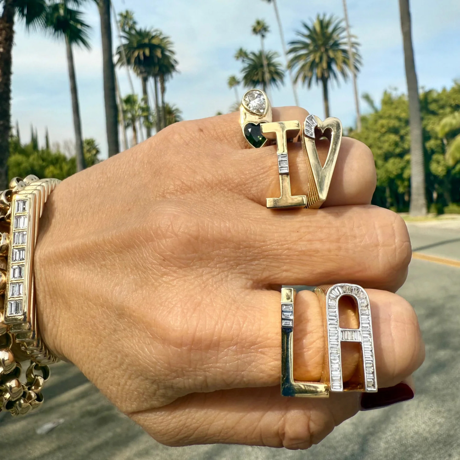 Grandsize Heart Ring