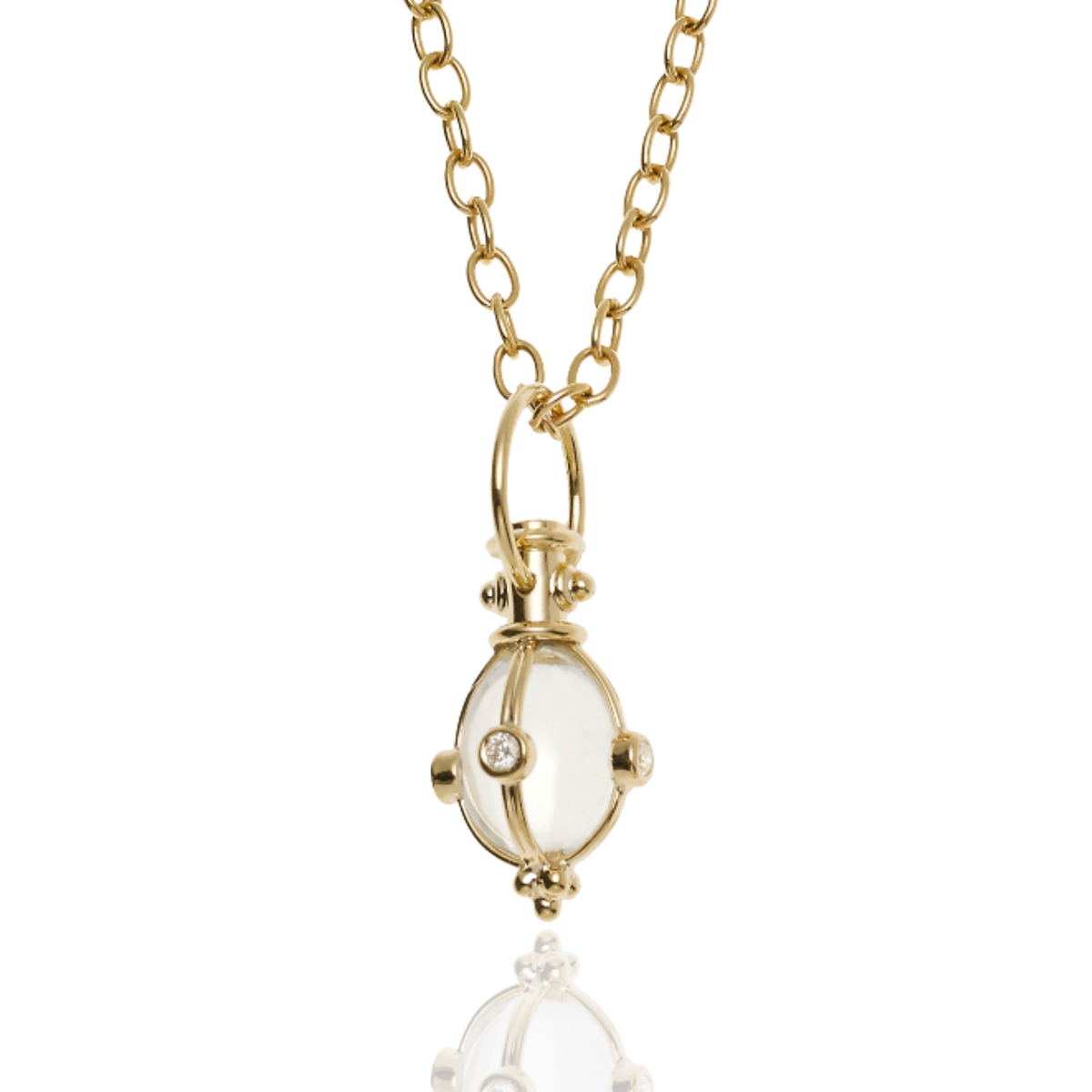 Small Diamond Classic Amulet