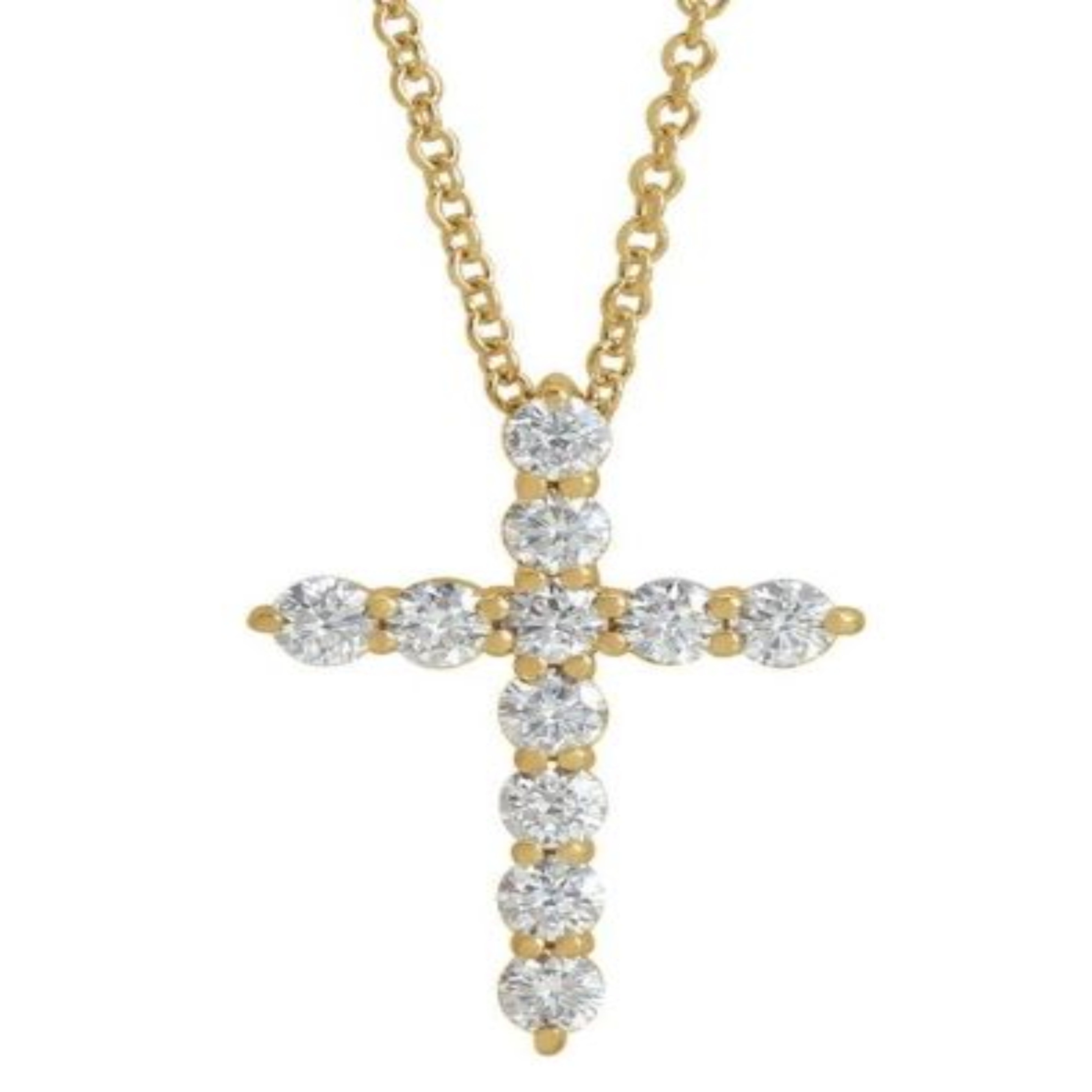 Diamond Cross Necklace