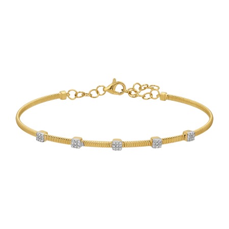 Diamond Square Station Omega Bangle