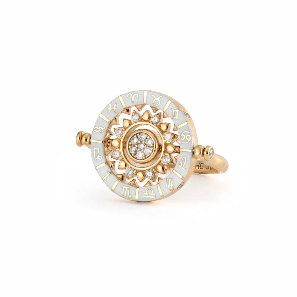 Tell Your Story Zodiac Flip Ring