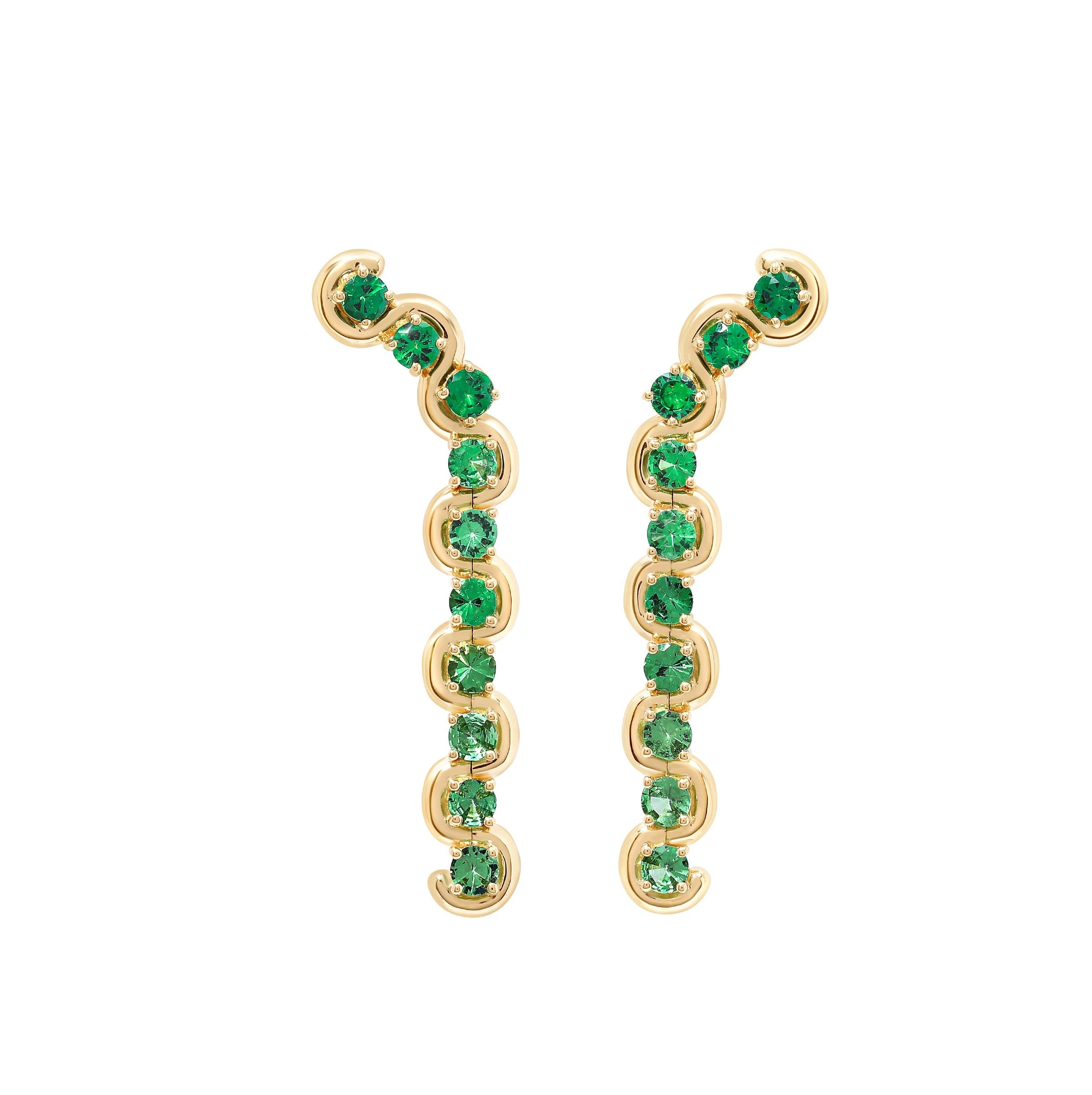 Edessa Forest Minor Drop Earrings