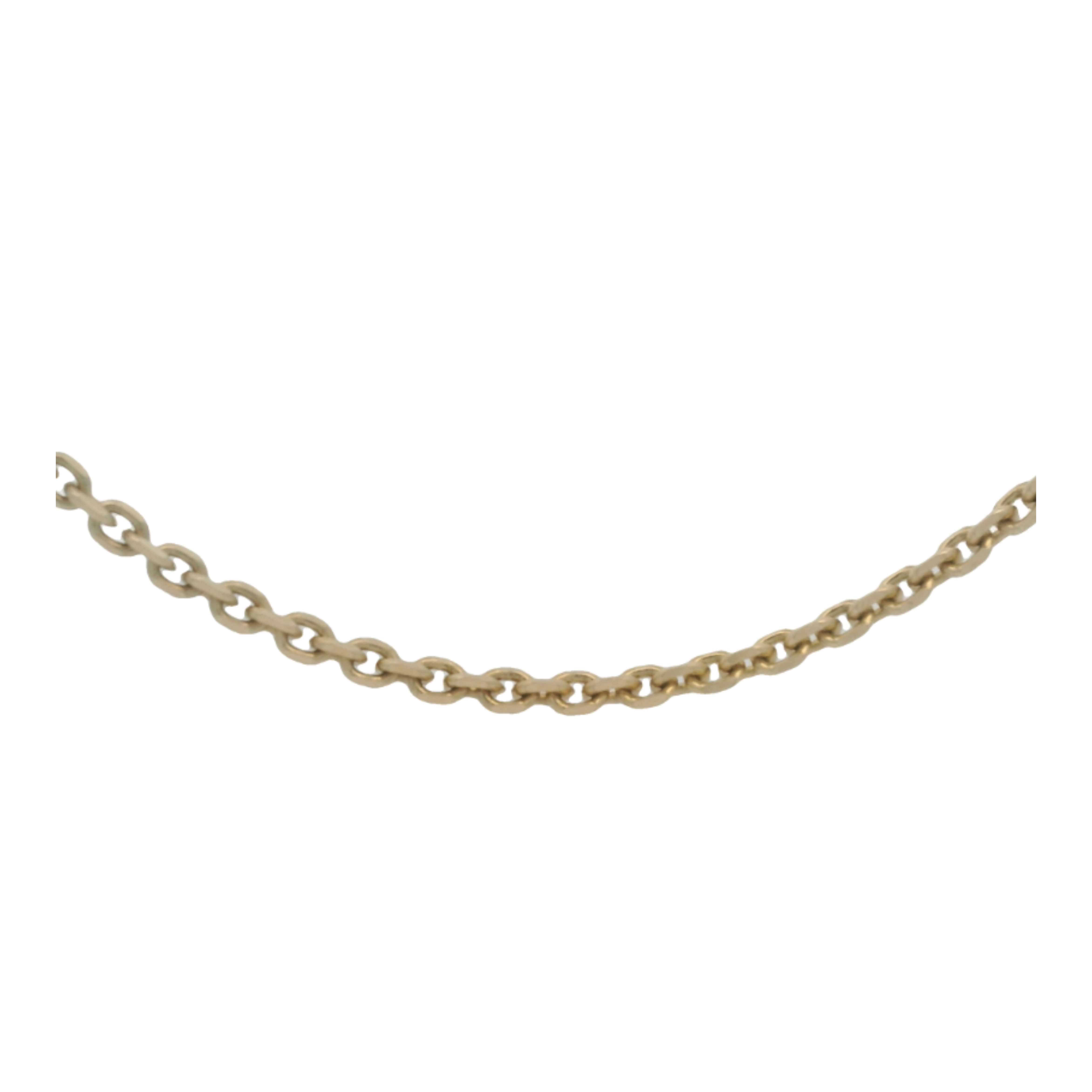 Flat Link Cable Chain Necklace