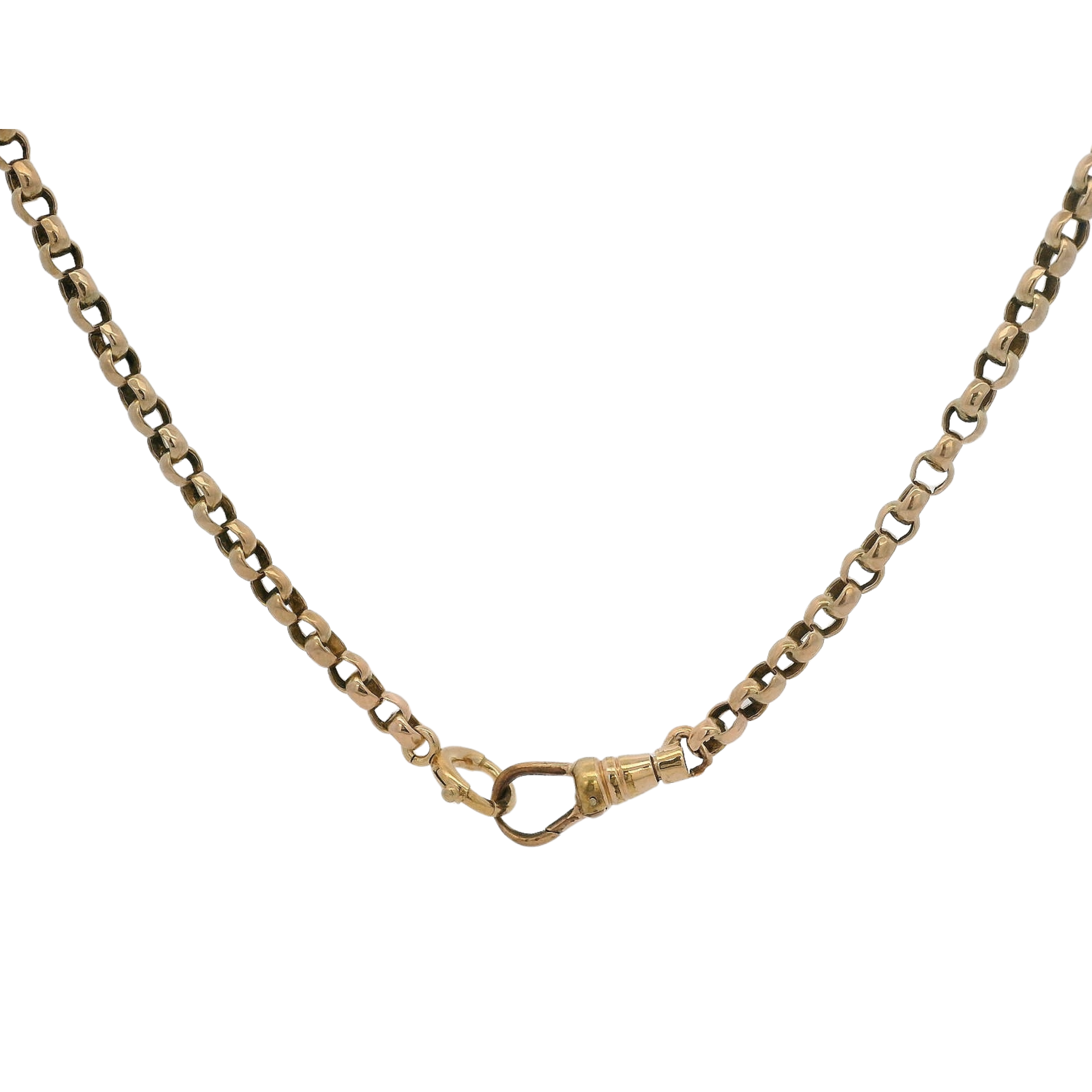 Belcher Watch Chain with Dog Clip Closure