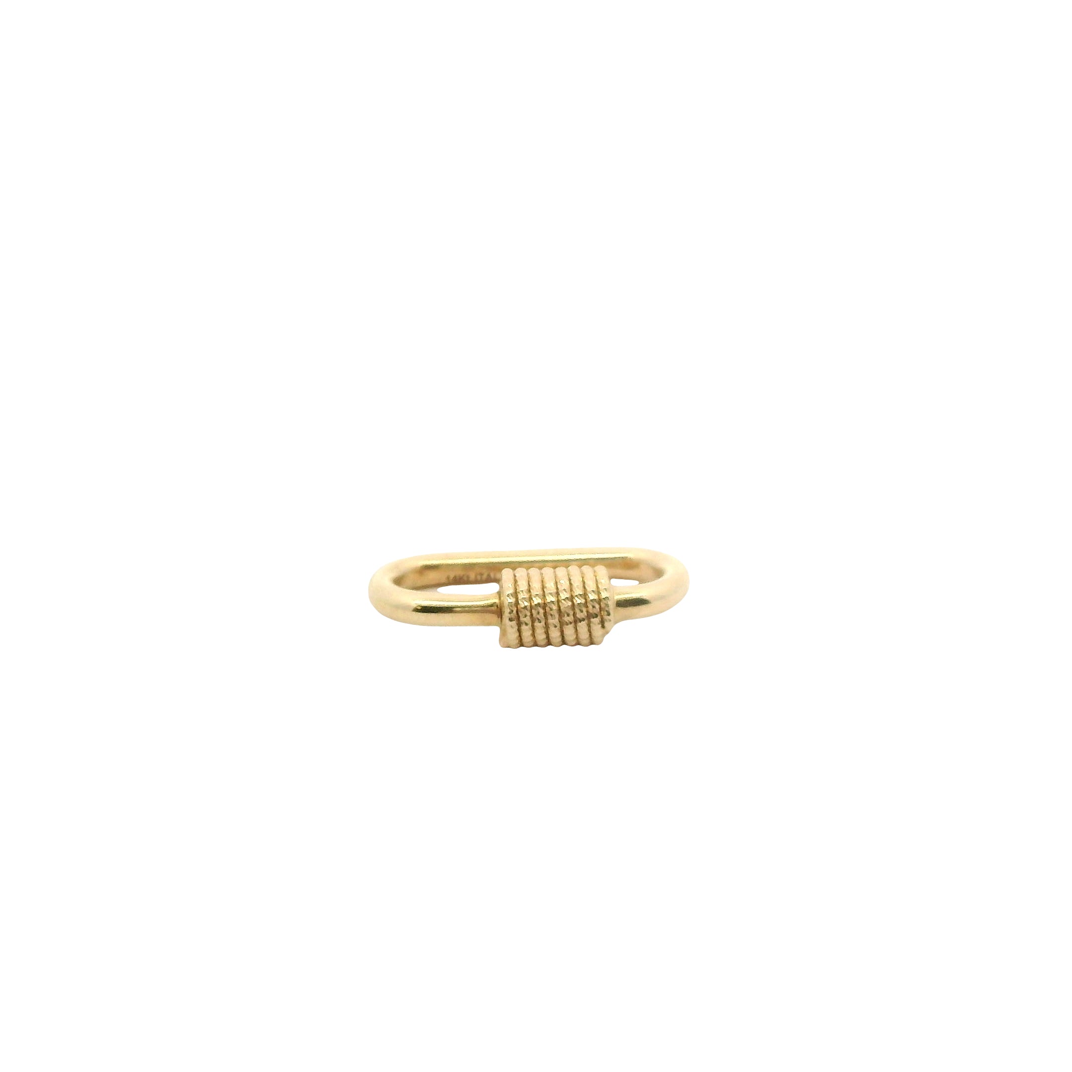 Vintage Gold Carabiner