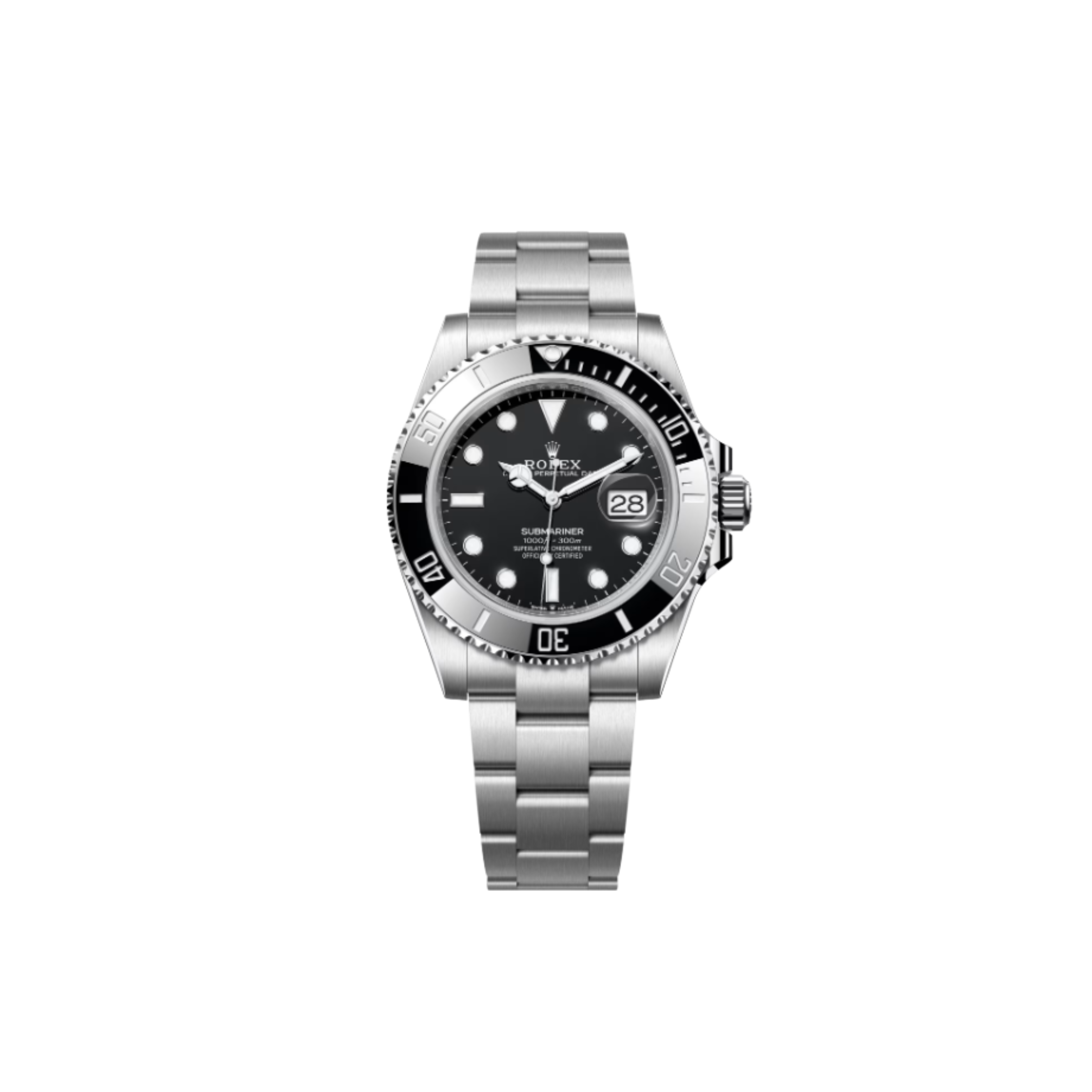 41mm Submariner Date Black Dial Rolex Watch (126610LN)