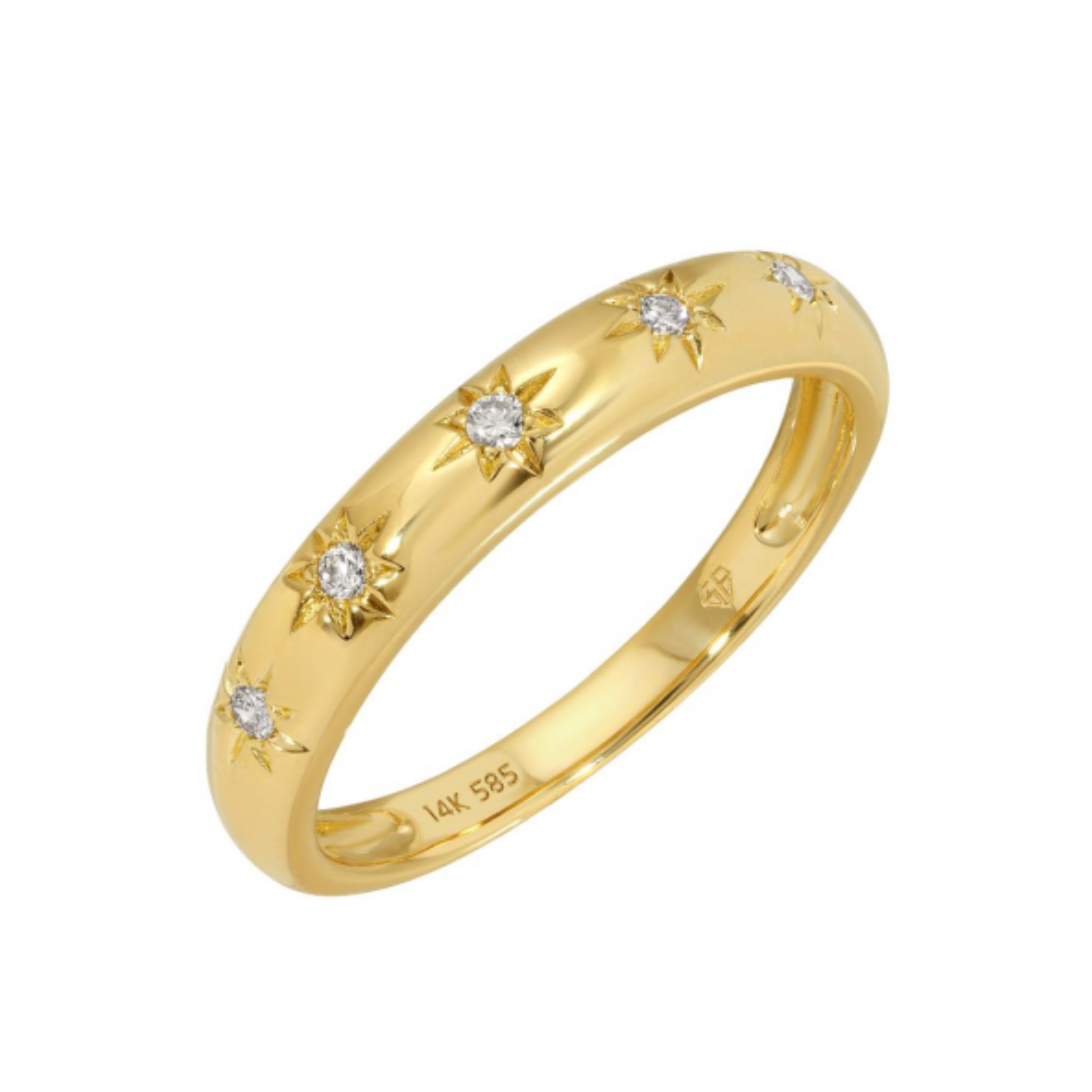 Starry Diamond Ring